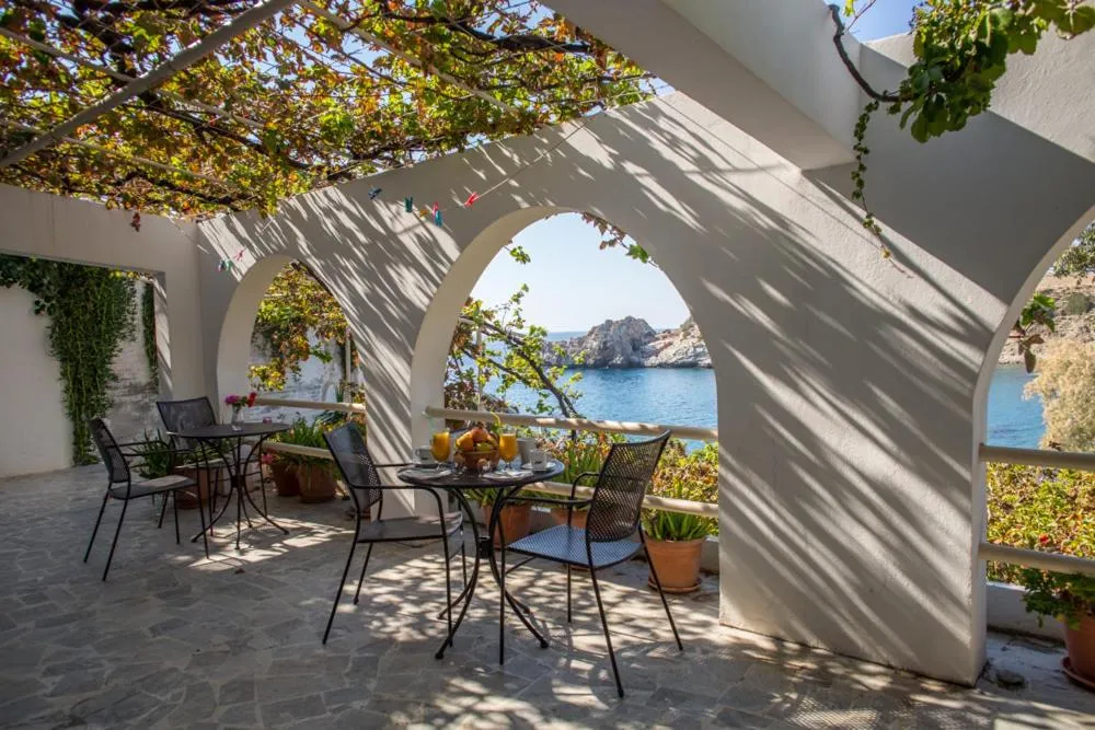Balcony/Terrace in Agios Pavlos Hotel