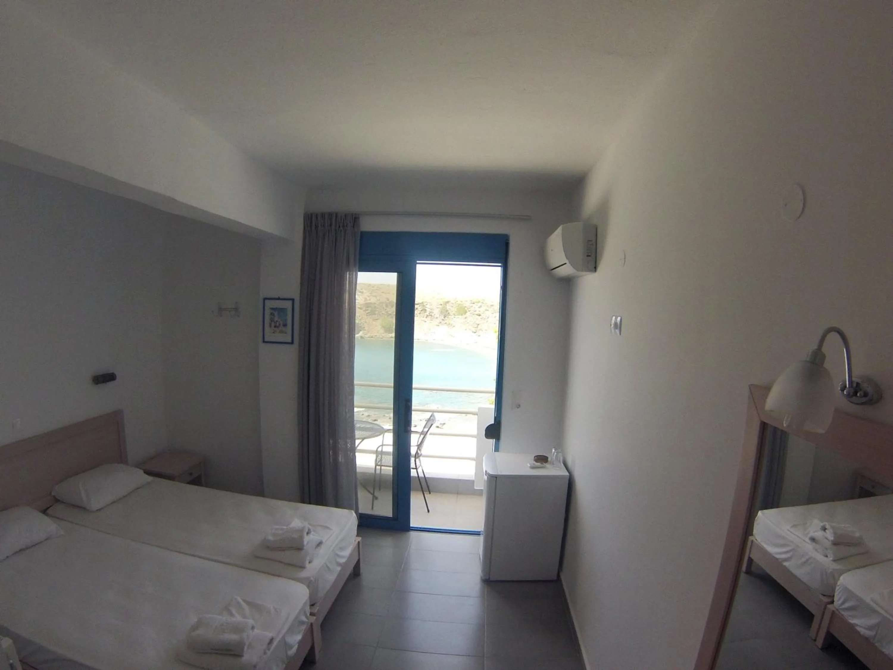 Photo of the whole room, Bed in Agios Pavlos Hotel
