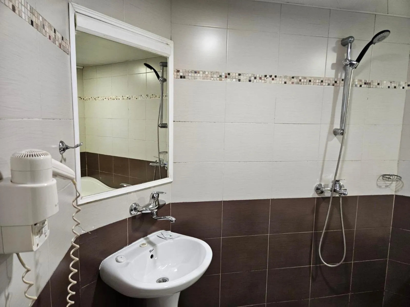 Bathroom in Paralax Hotel