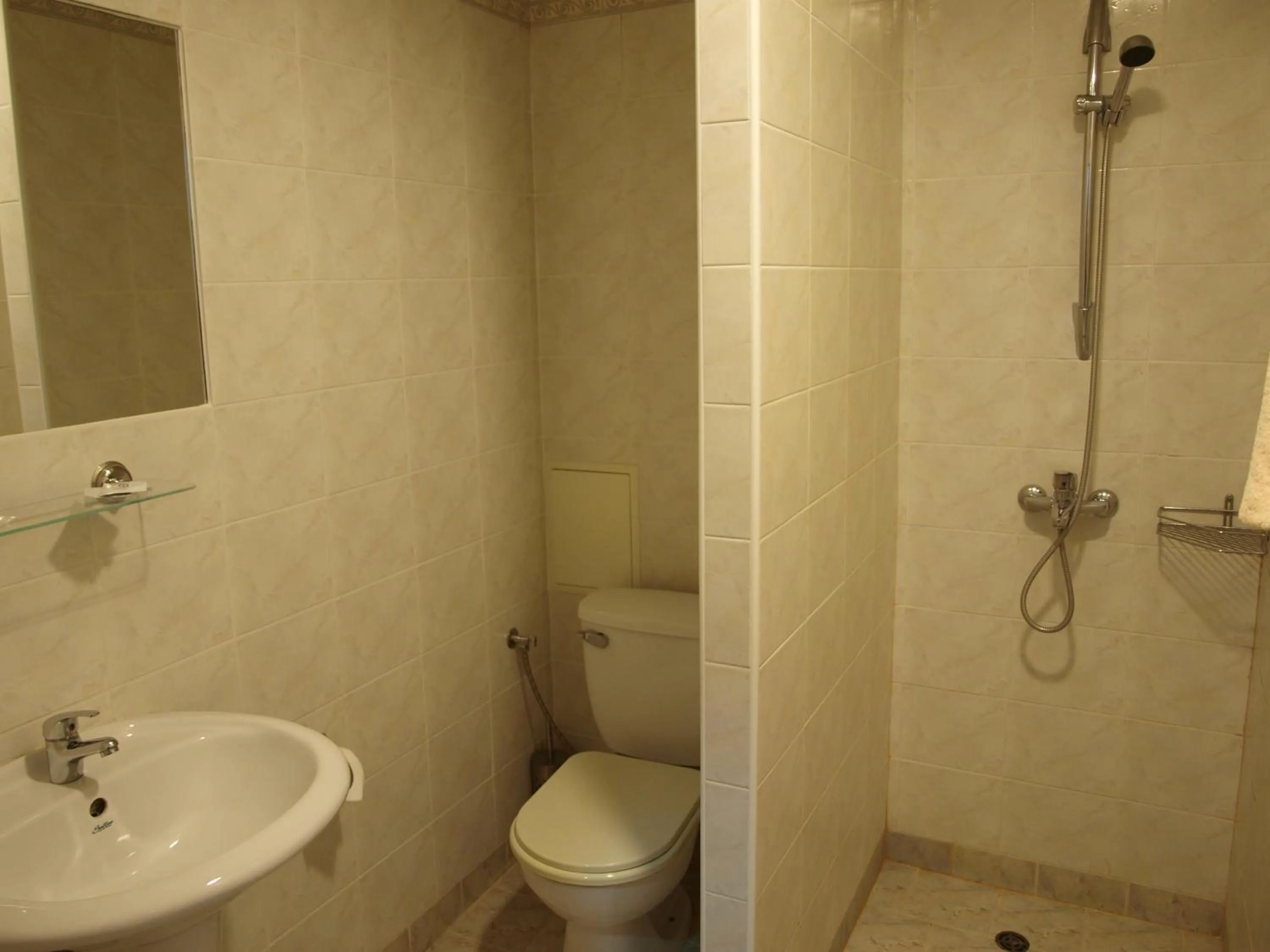 Bathroom in Paralax Hotel