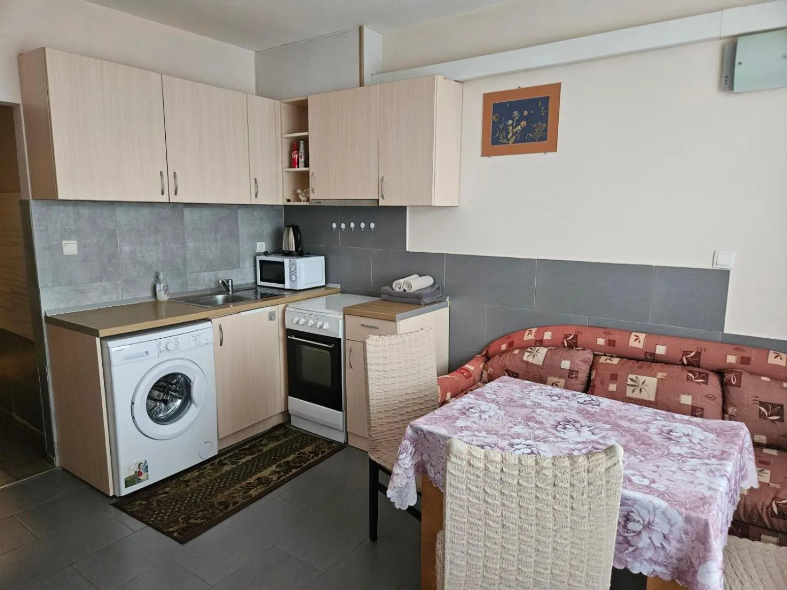 Seating area in Paralax Hotel