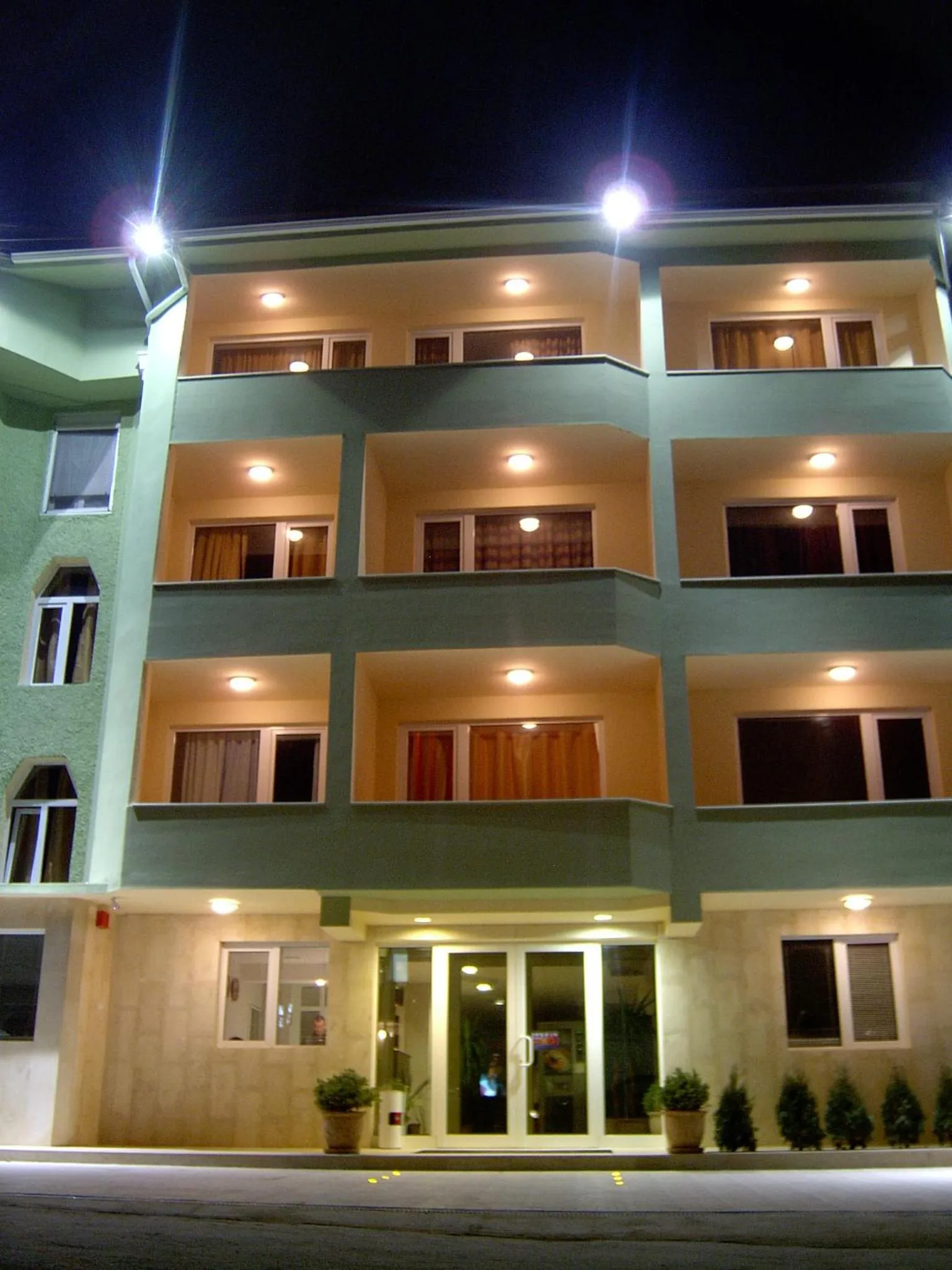 Facade/entrance in Paralax Hotel