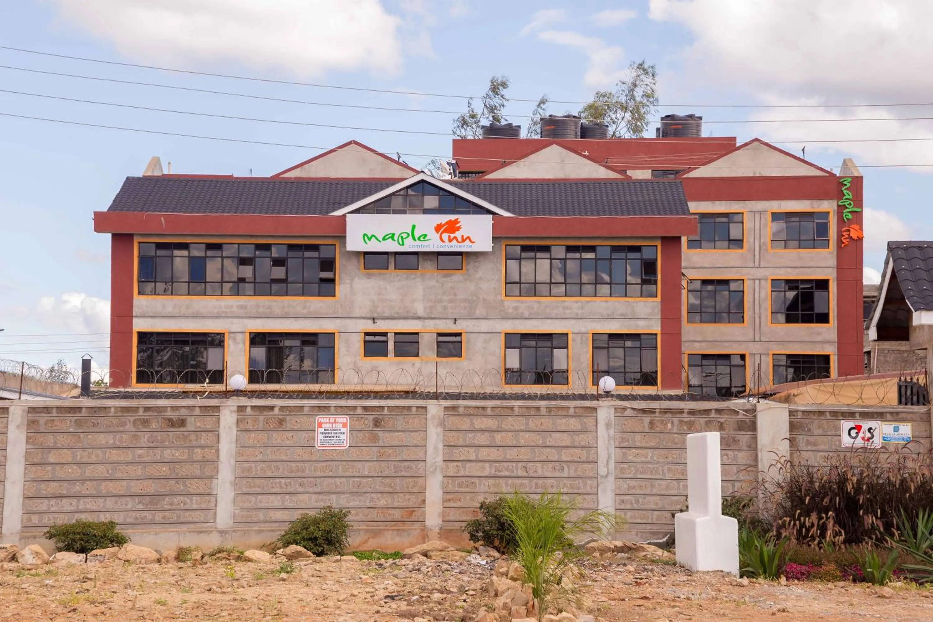 Property building in Maple Inn Hotel