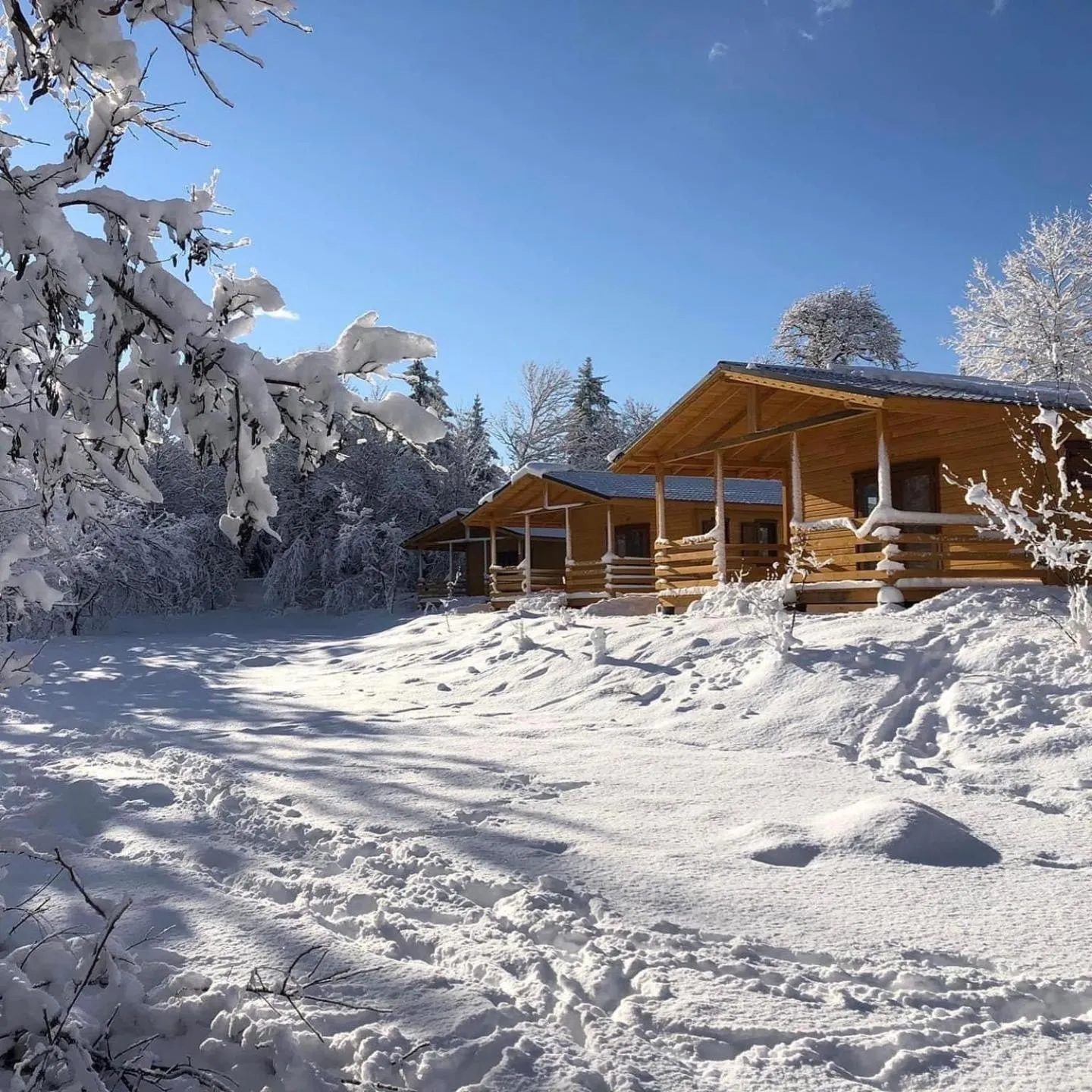 Day in Camping, Hôtel De Plein Air Les Cariamas