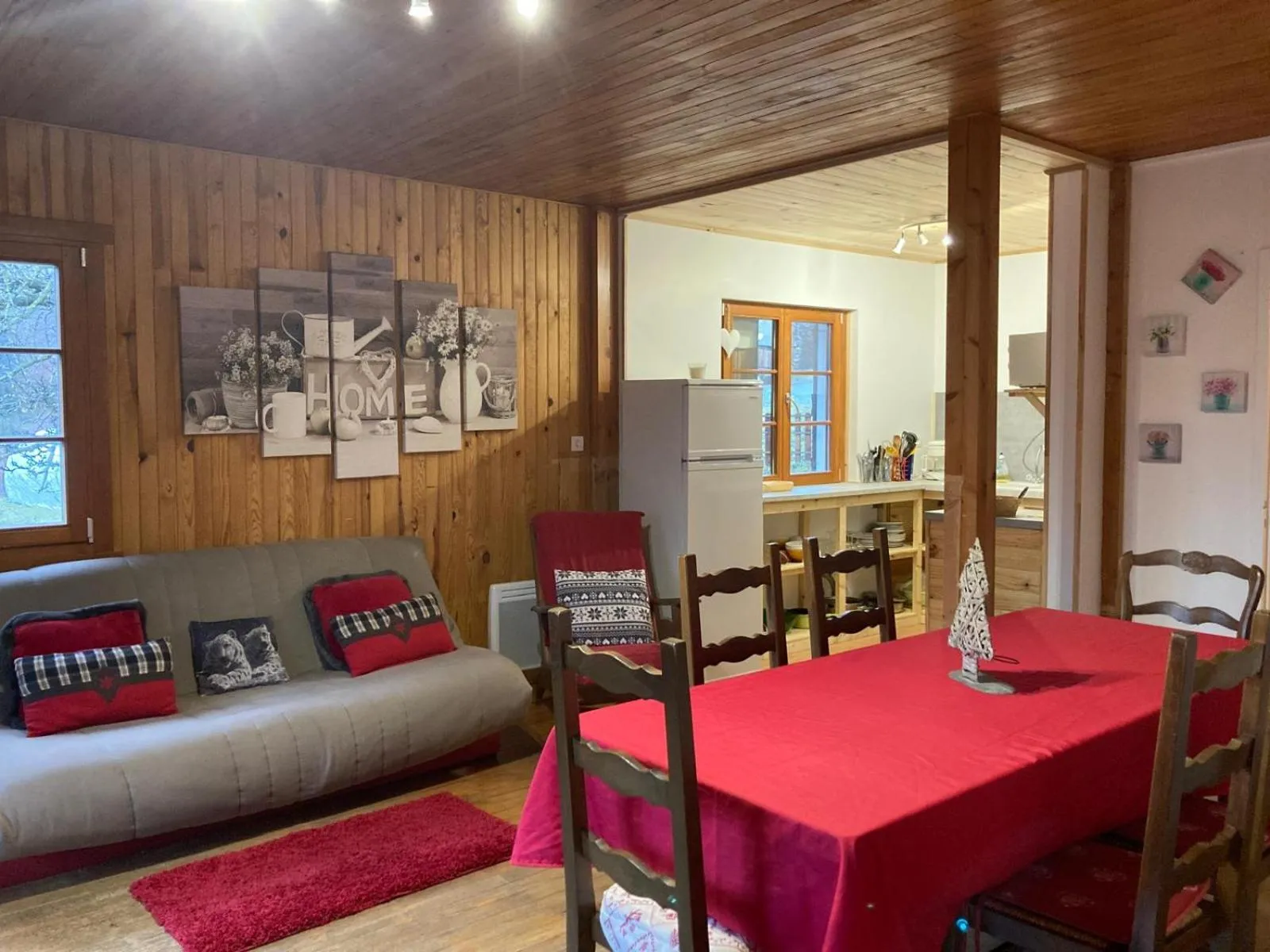 Living room in Camping, Hôtel De Plein Air Les Cariamas