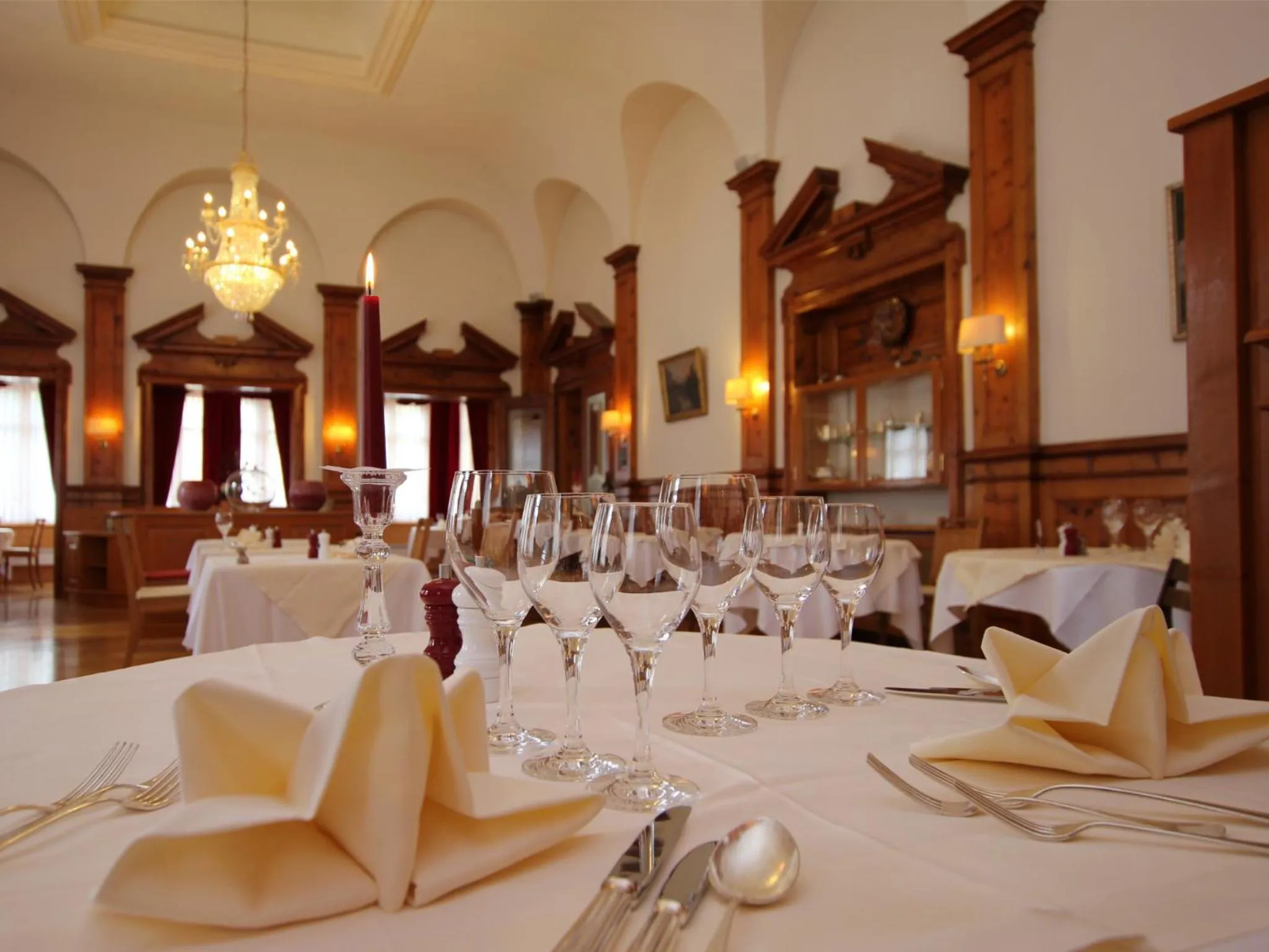 Buffet breakfast in Hotel Schweizerhof Sta Maria