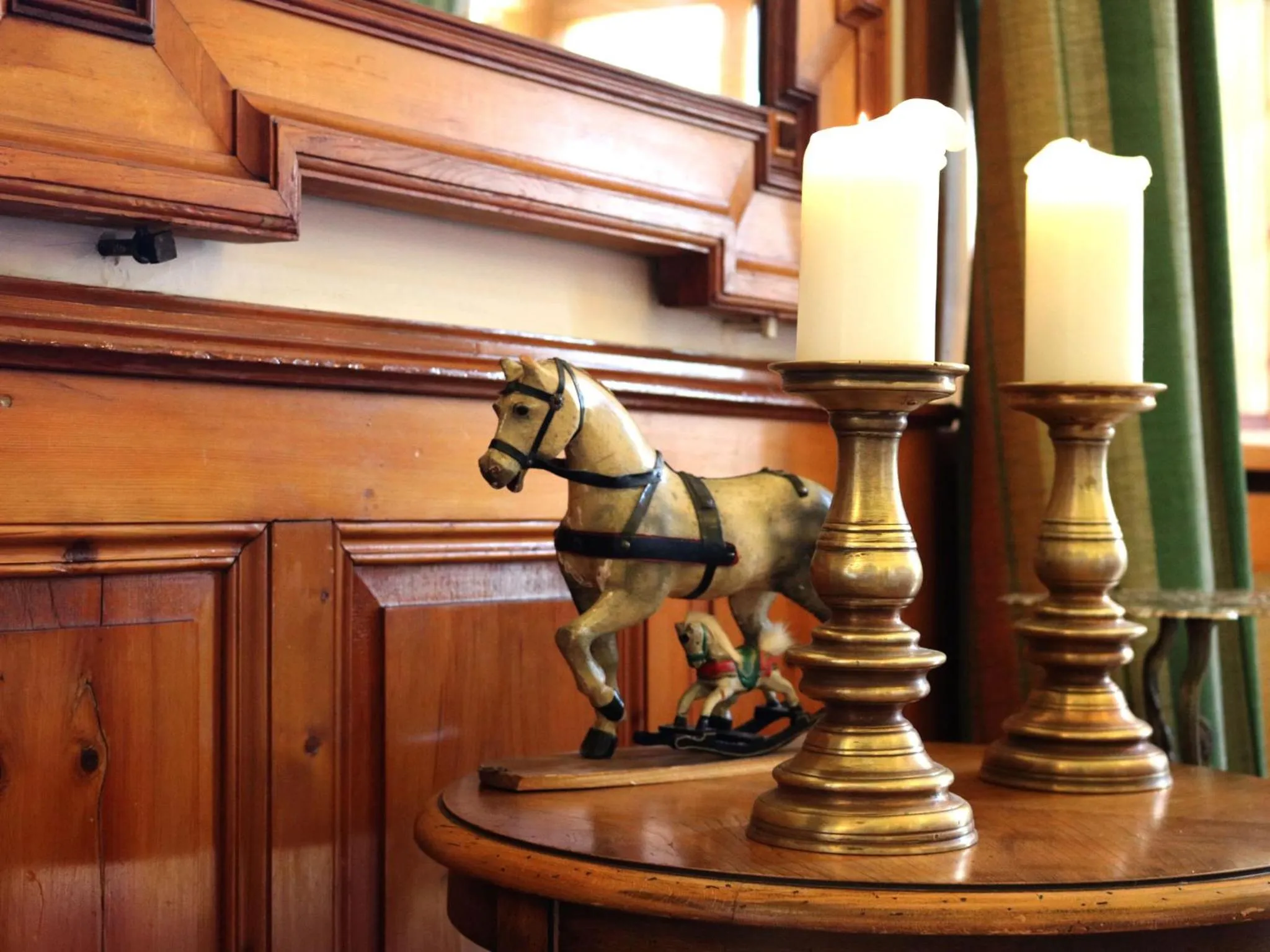 Decorative detail in Hotel Schweizerhof Sta Maria