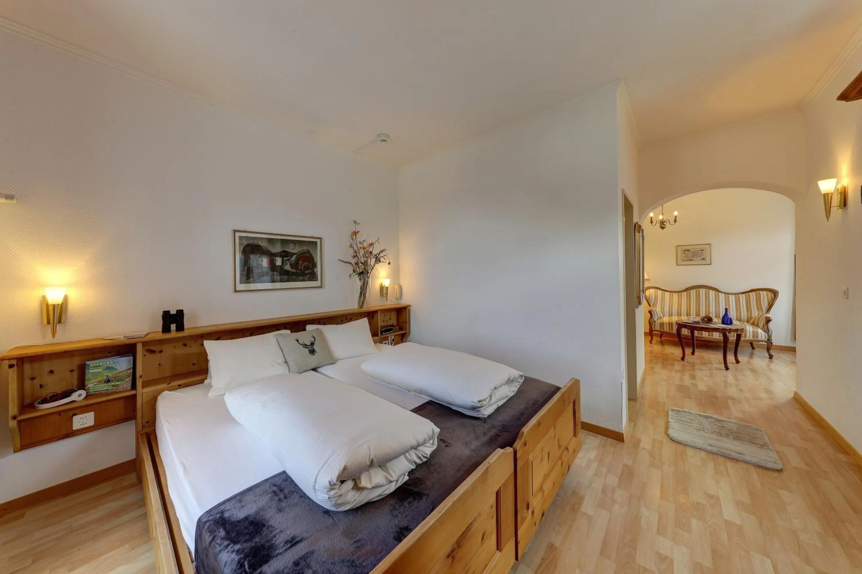 Photo of the whole room in Hotel Schweizerhof Sta Maria