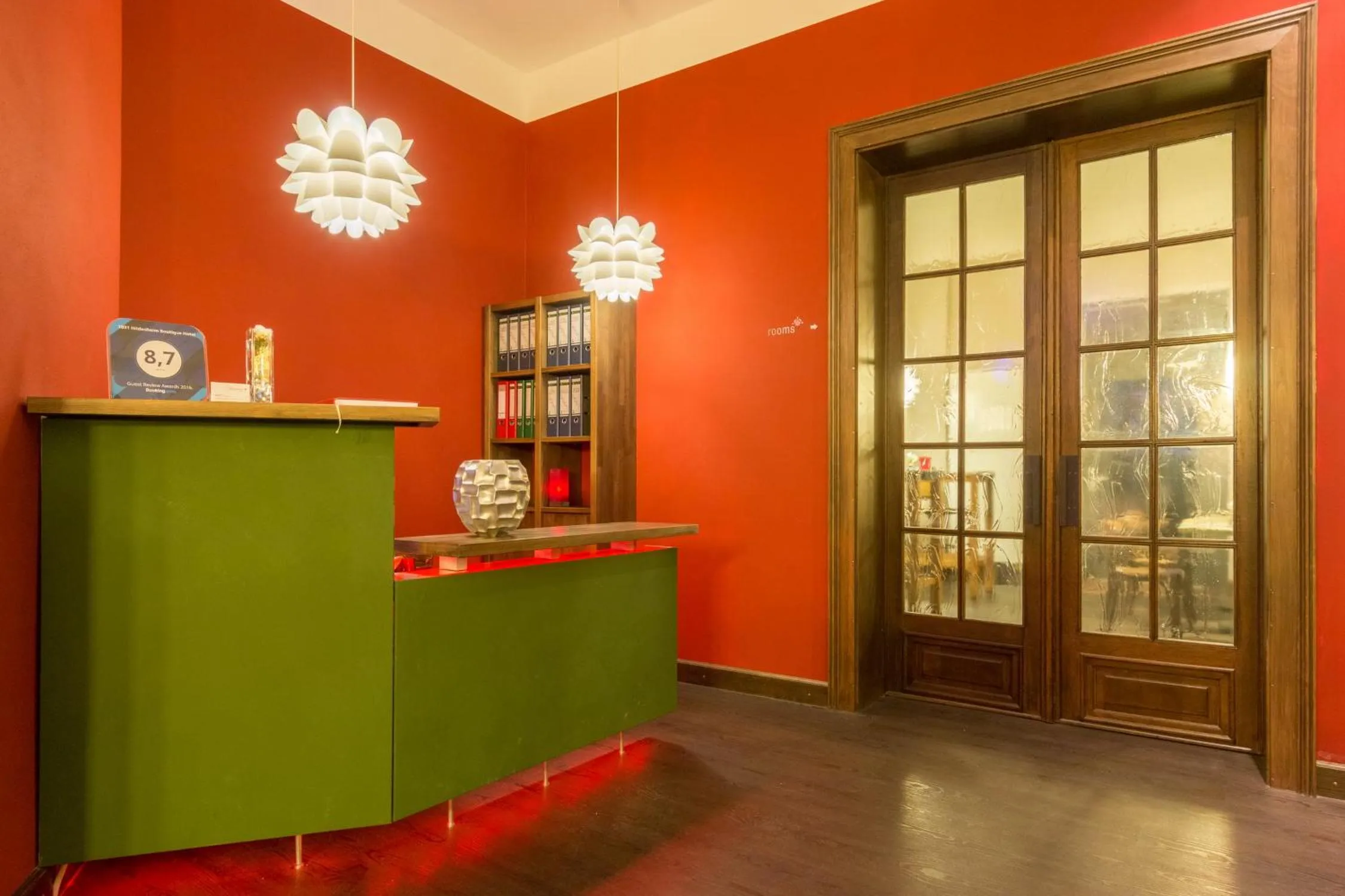 Lobby or reception in 1891 Hildesheim Boutique Hotel