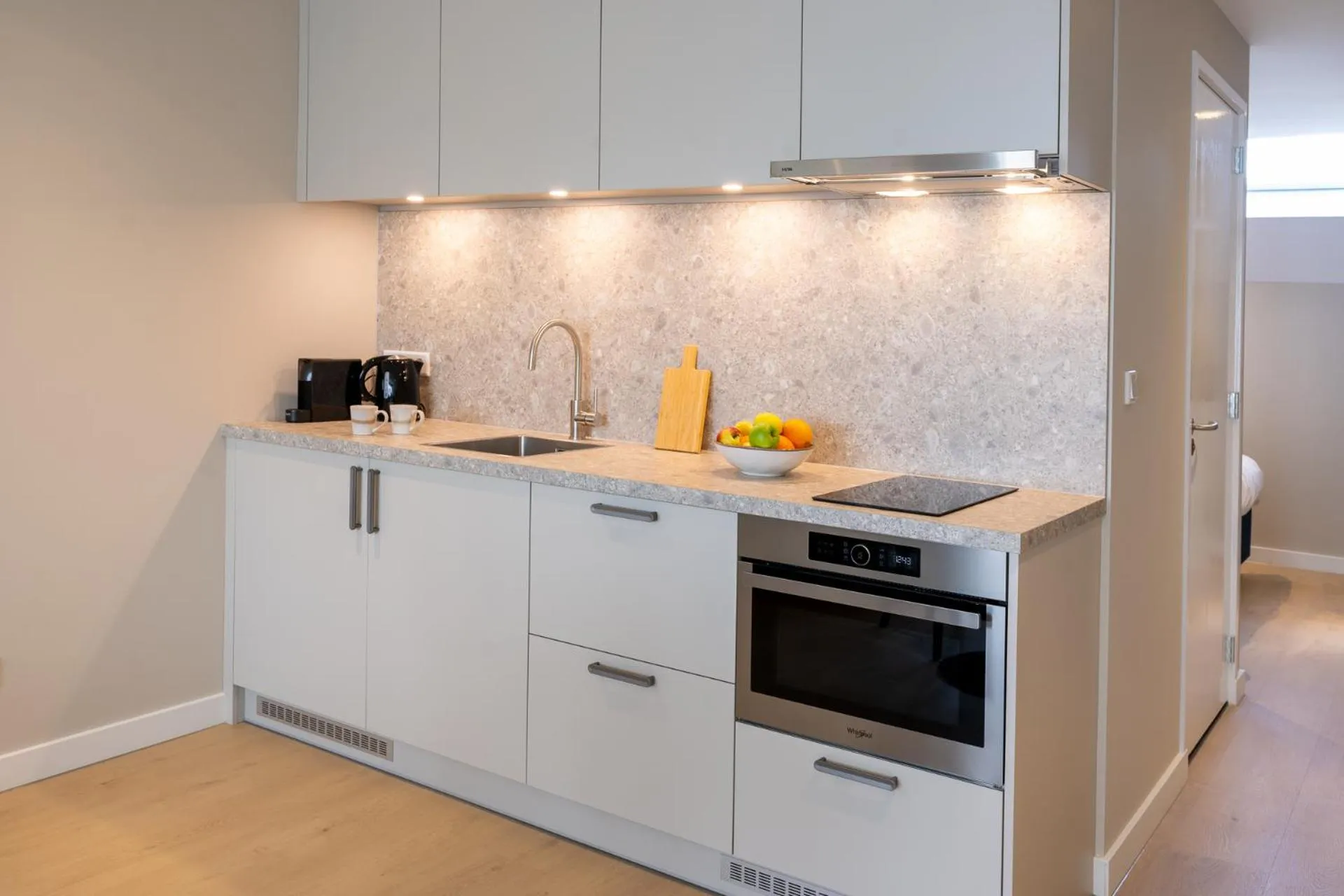 Kitchen or kitchenette in Hotel Royal