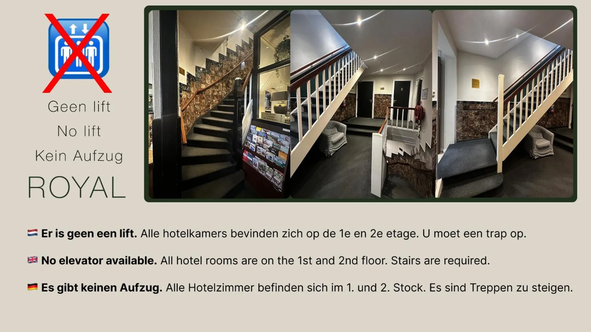 Property building in Hotel Royal