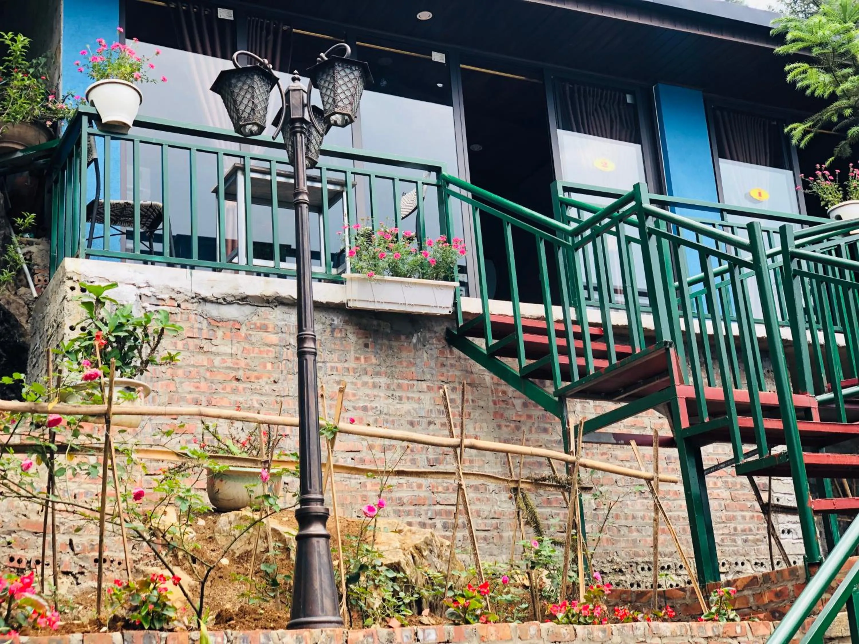 Balcony/Terrace in Youth Homestay Sapa