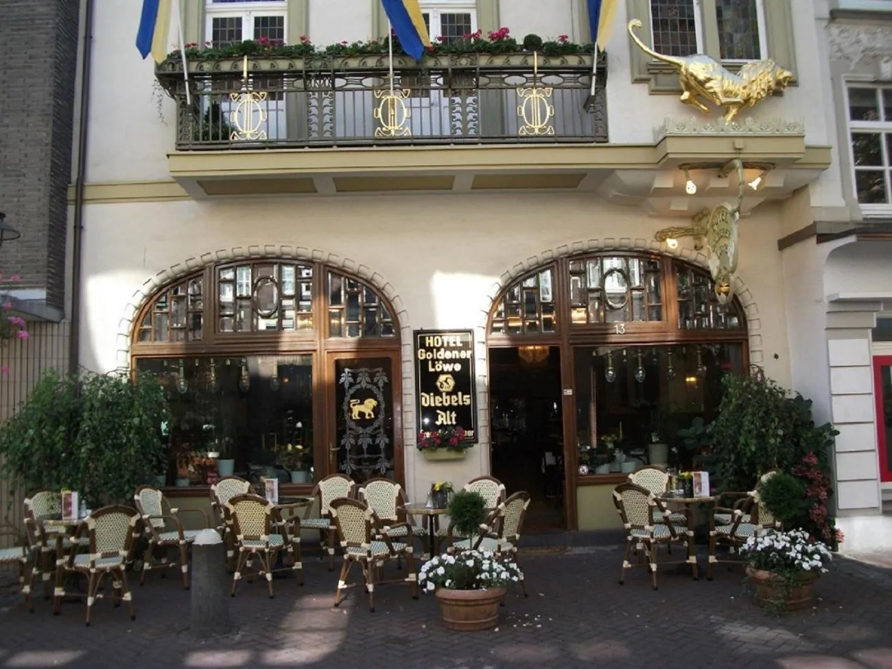Property building in Hotel Goldener Löwe