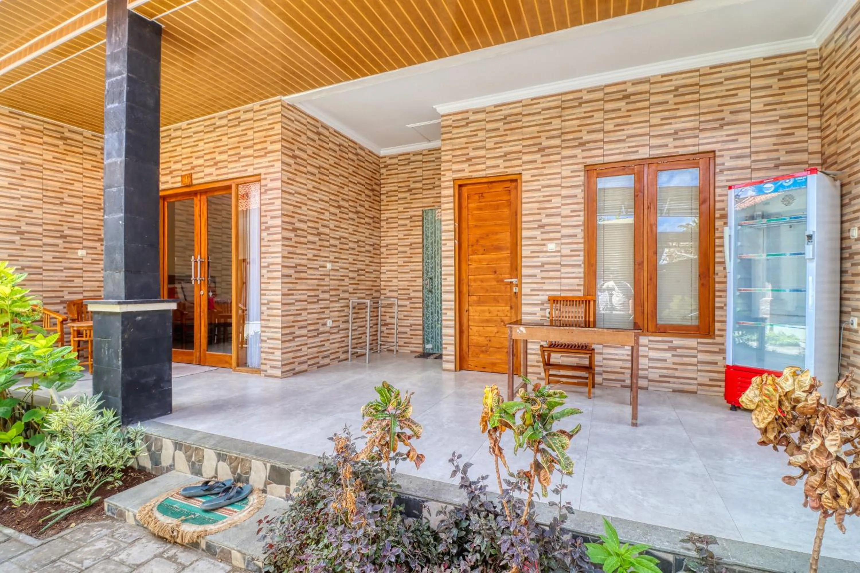 Lobby or reception in Nibugi Guest House