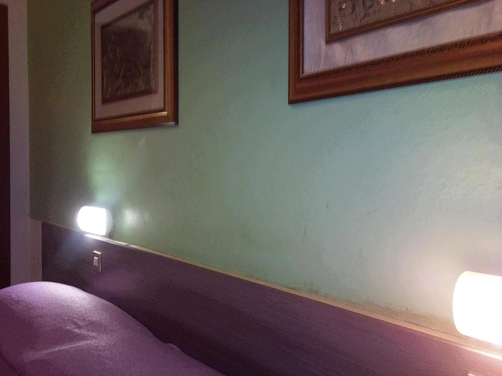 Decorative detail, Bed in Hotel Bristol