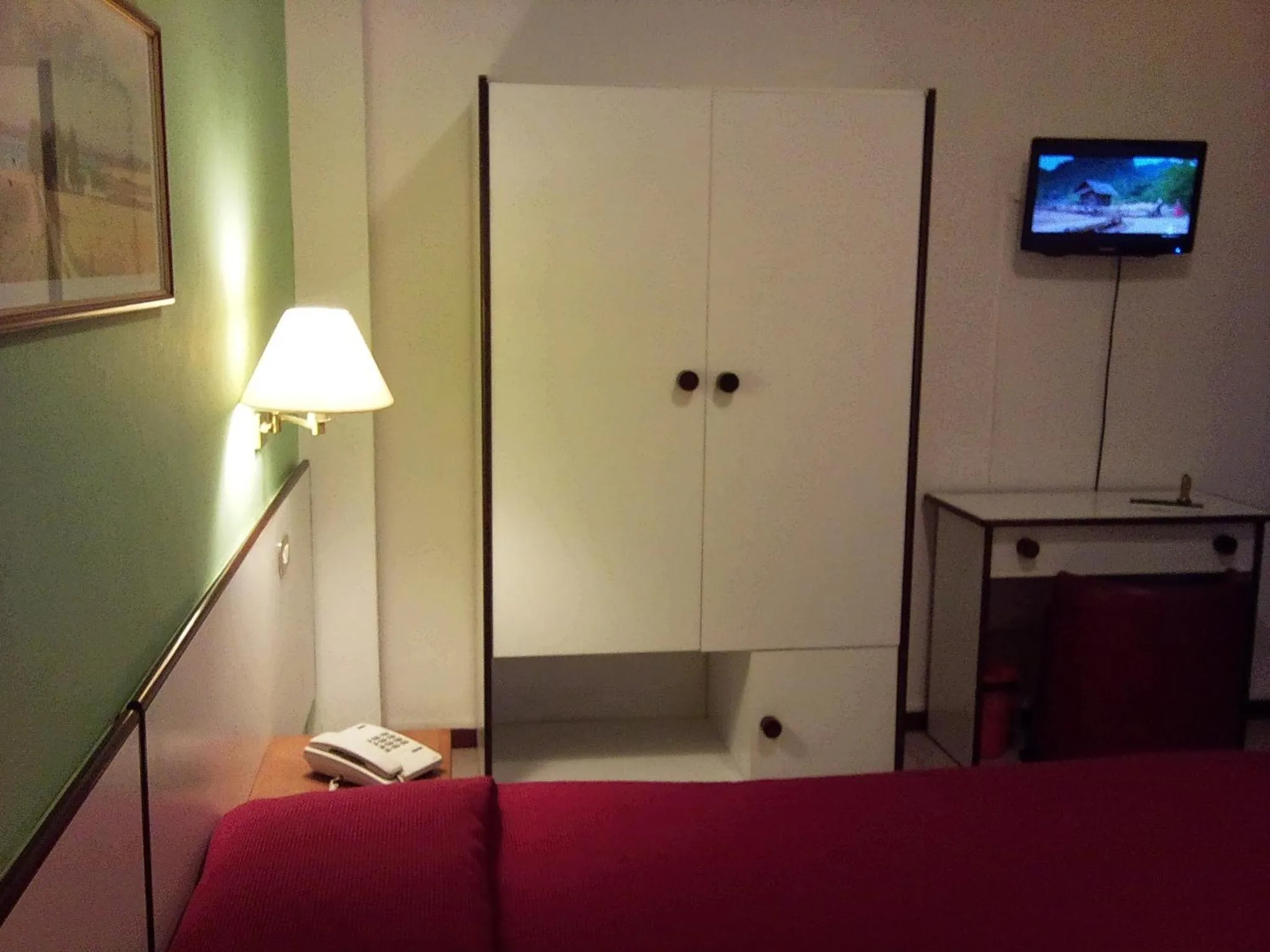 Decorative detail, Bed in Hotel Bristol