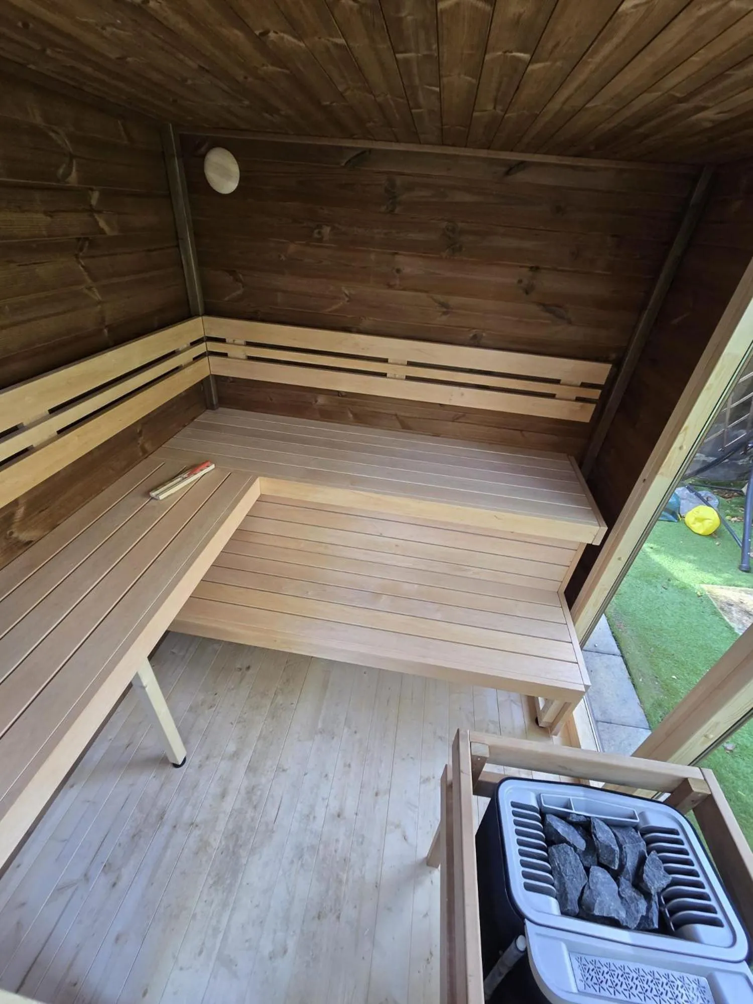 Sauna in Luxury Panoramic Loft with heated pool near Catania, Taormina, the Sea and Mount Etna by SicilianRelaxingHomes