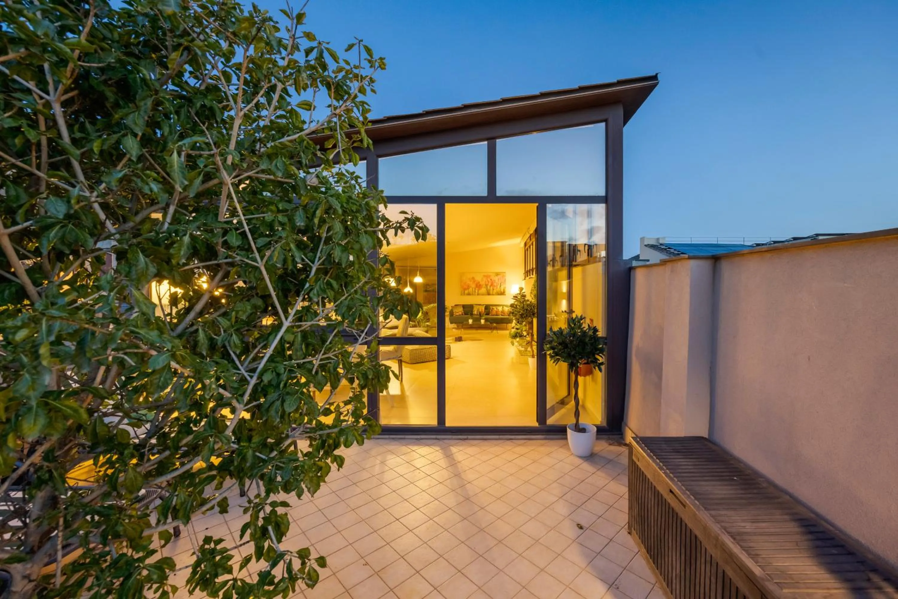 Balcony/Terrace in Luxury Panoramic Loft with heated pool near Catania, Taormina, the Sea and Mount Etna by SicilianRelaxingHomes