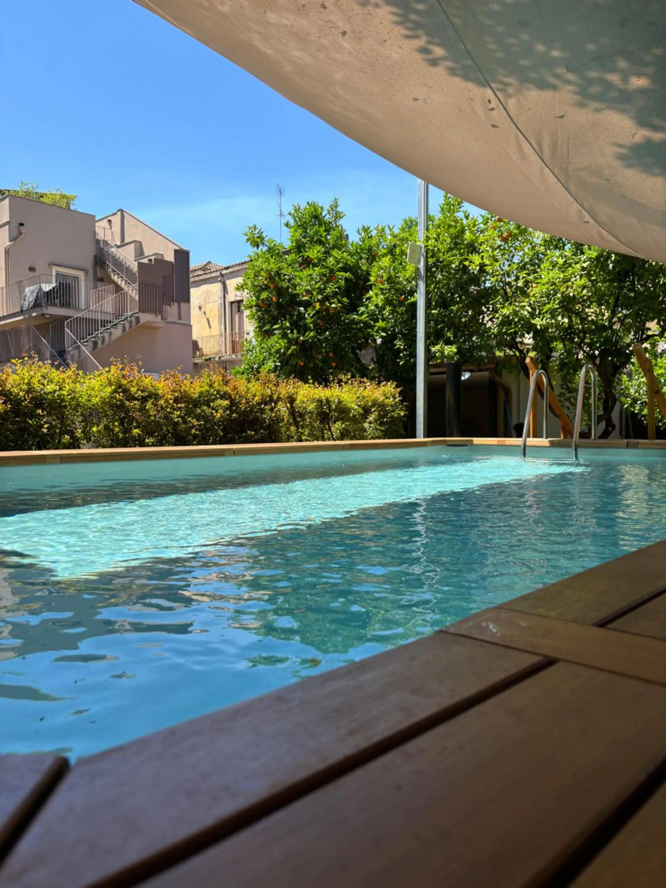 Swimming pool in Luxury Panoramic Loft with heated pool near Catania, Taormina, the Sea and Mount Etna by SicilianRelaxingHomes