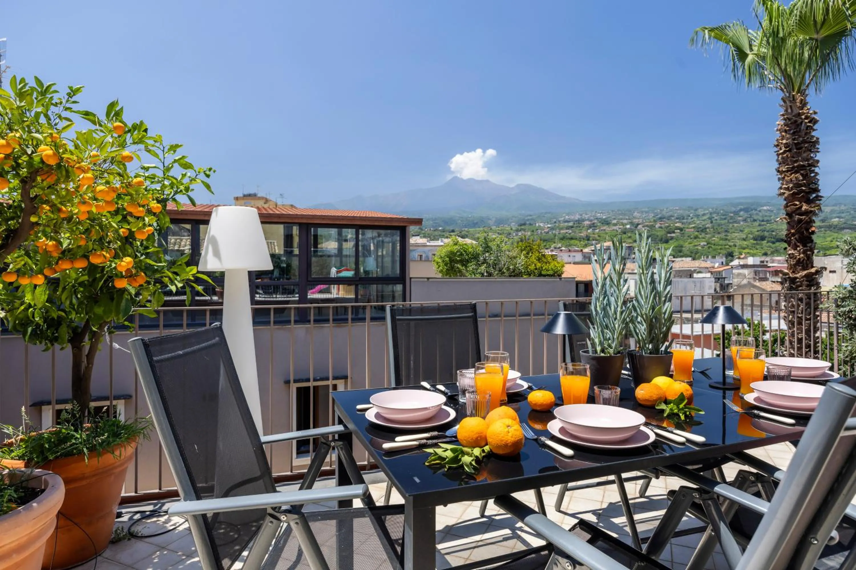 Natural landscape in Luxury Panoramic Loft with heated pool near Catania, Taormina, the Sea and Mount Etna by SicilianRelaxingHomes