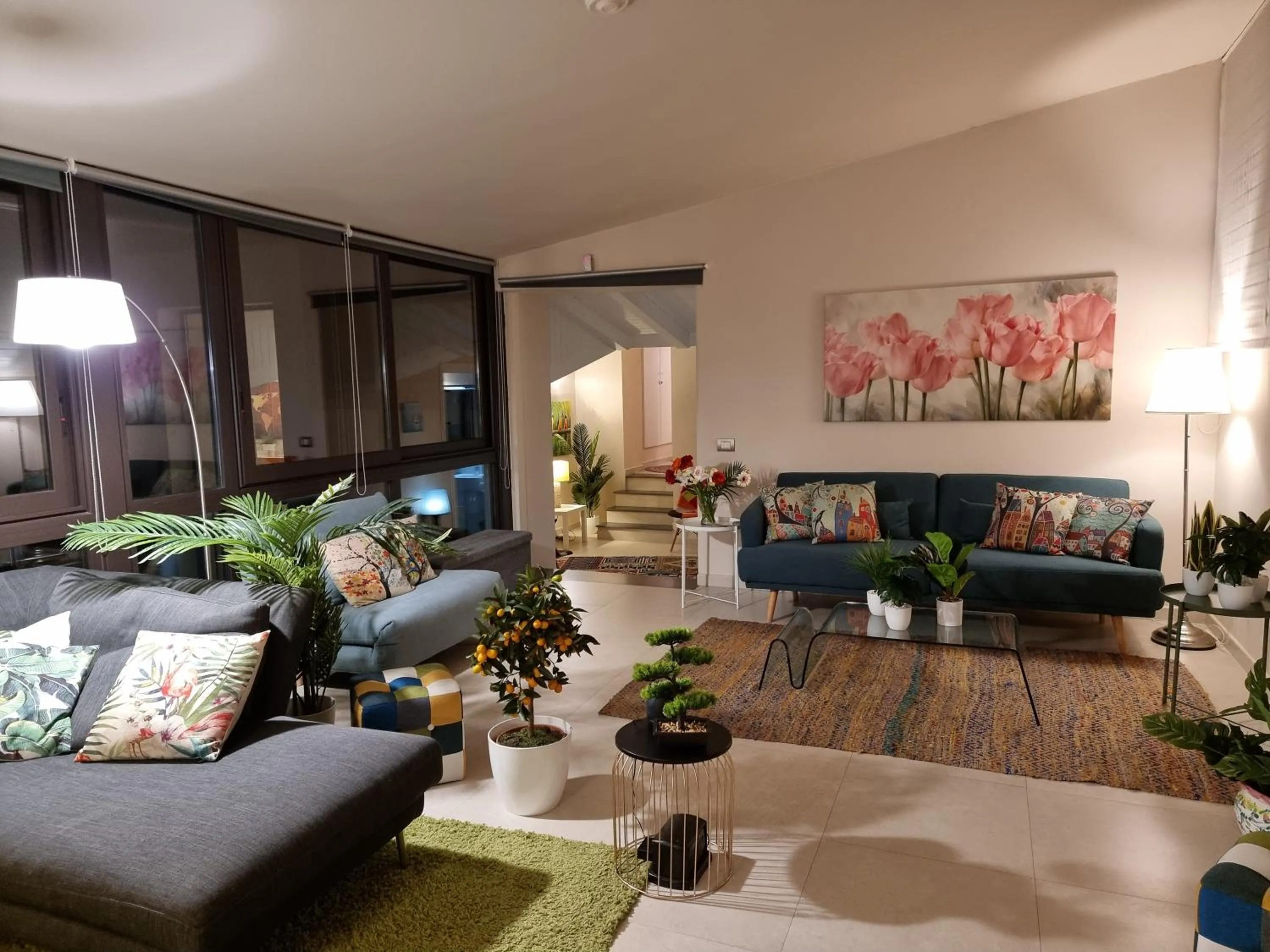 Living room in Luxury Panoramic Loft with heated pool near Catania, Taormina, the Sea and Mount Etna by SicilianRelaxingHomes