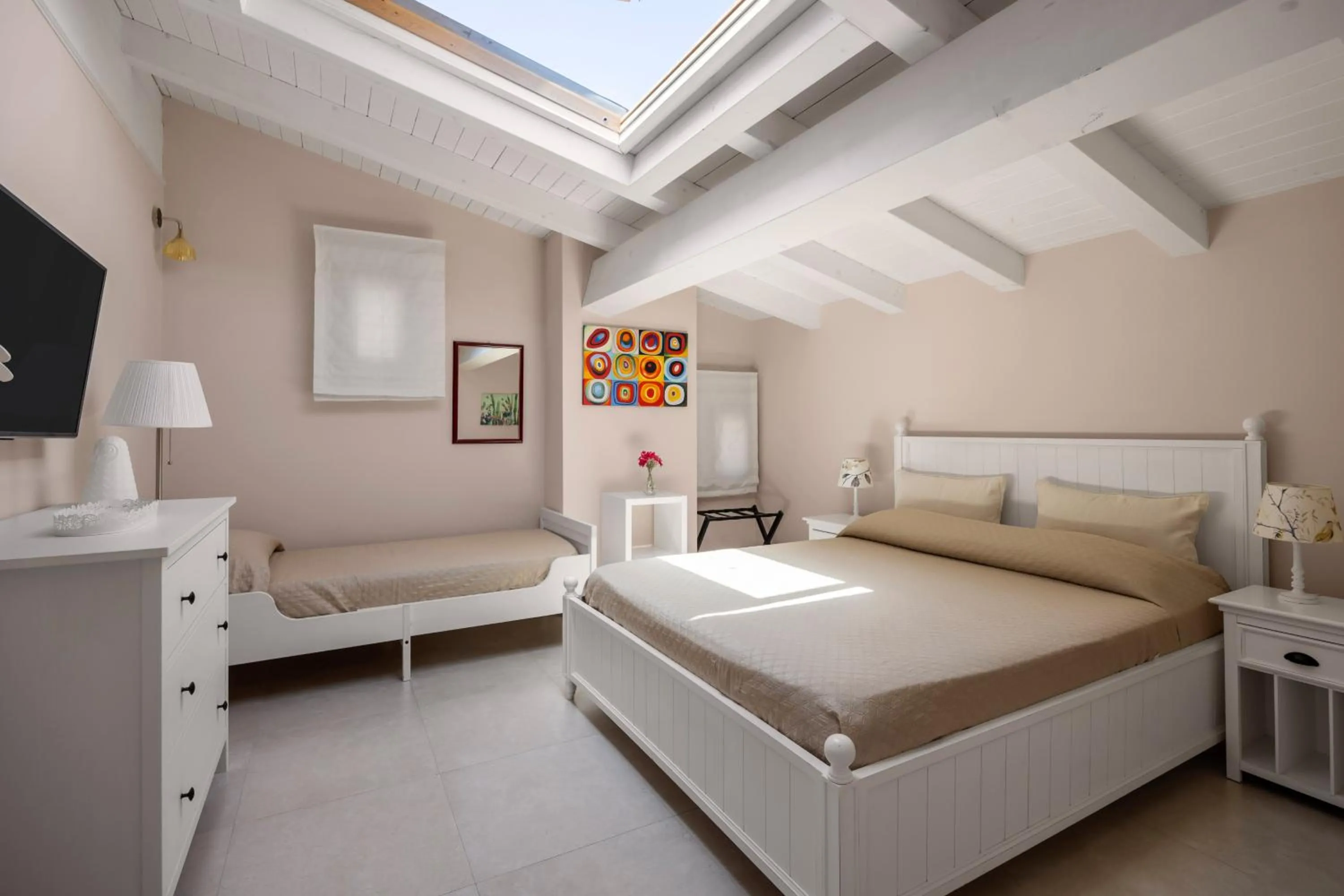 Bed in Luxury Panoramic Loft with heated pool near Catania, Taormina, the Sea and Mount Etna by SicilianRelaxingHomes