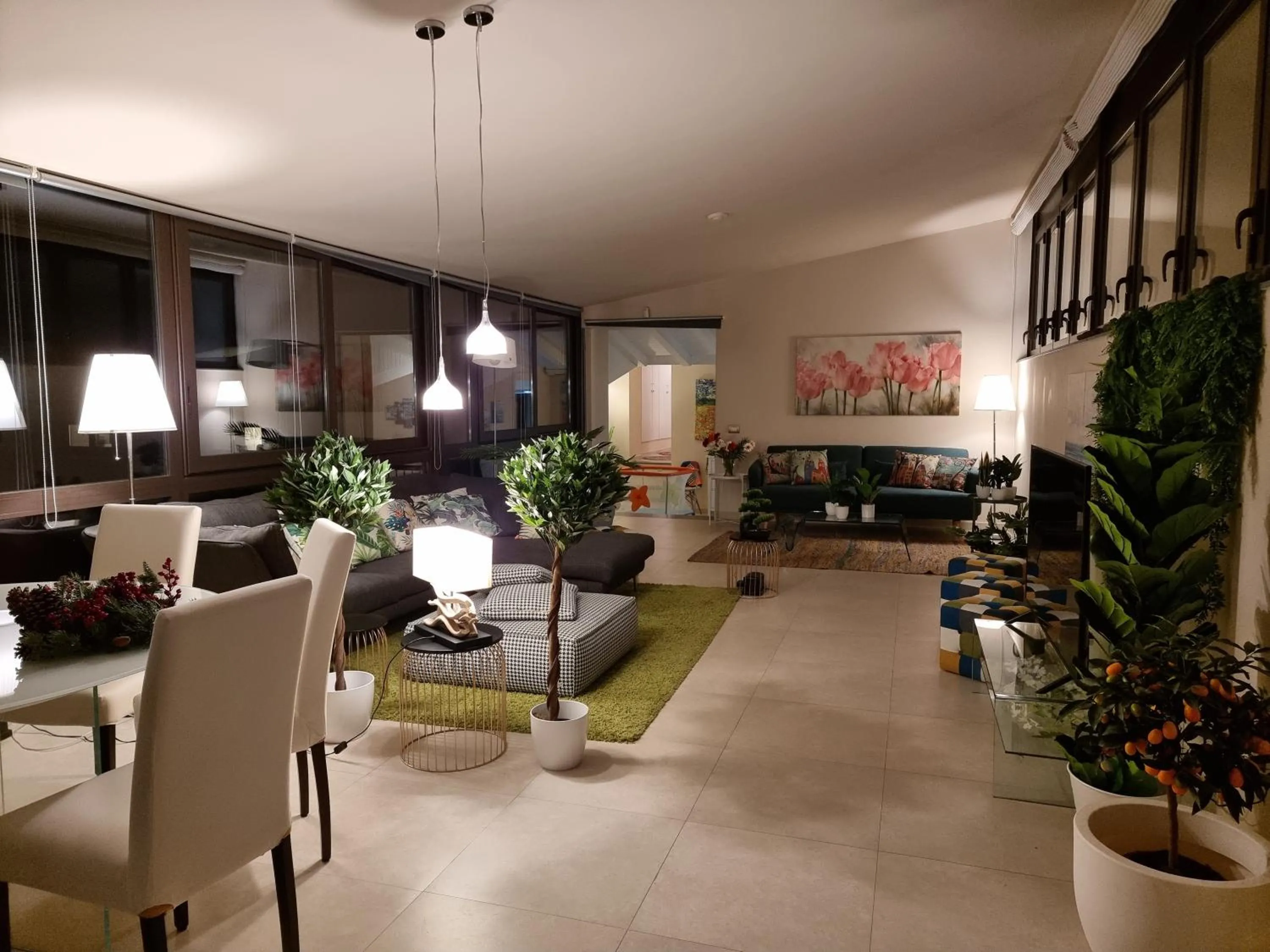 Living room in Luxury Panoramic Loft with heated pool near Catania, Taormina, the Sea and Mount Etna by SicilianRelaxingHomes