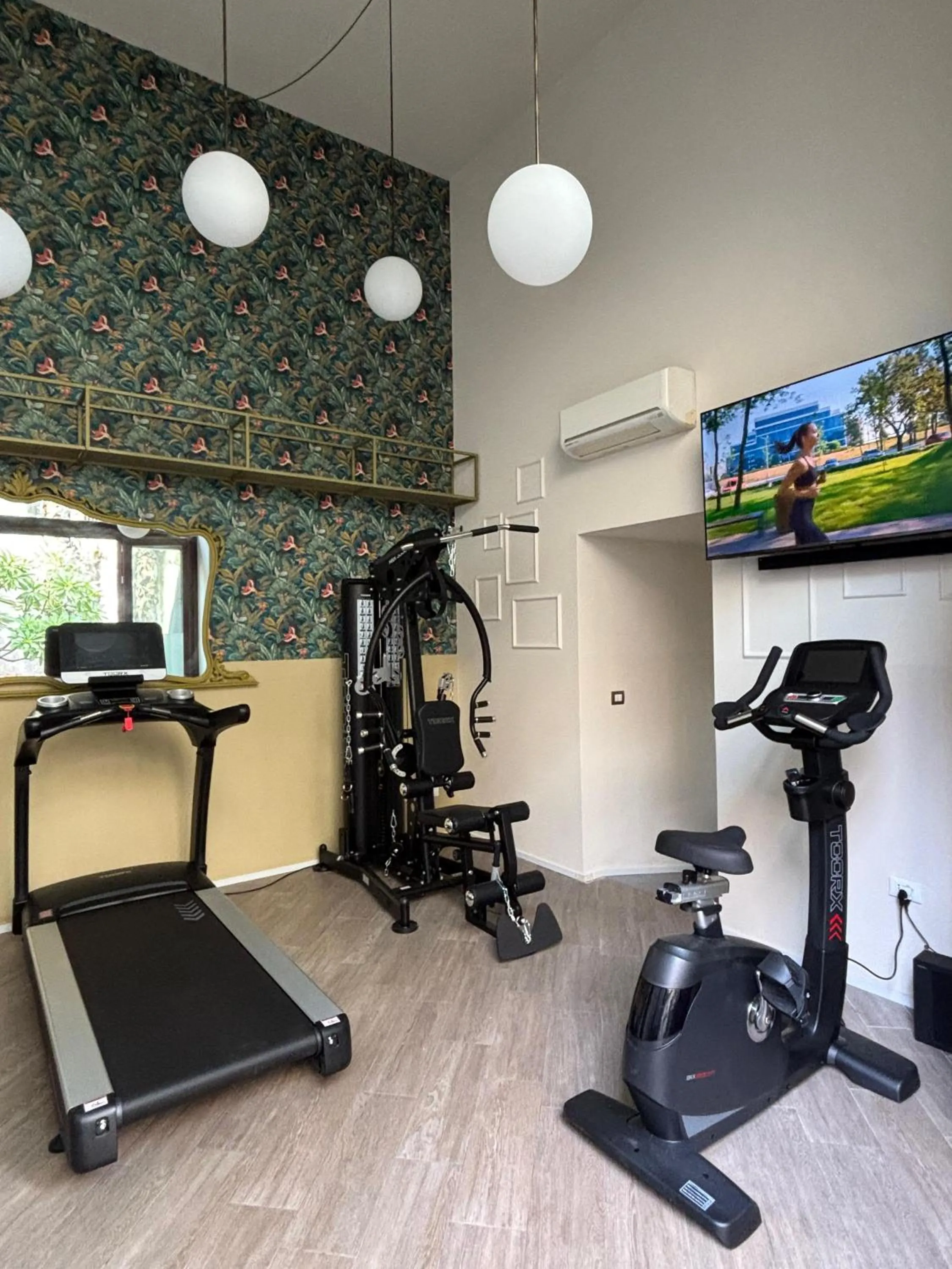 Fitness centre/facilities in Luxury Panoramic Loft with heated pool near Catania, Taormina, the Sea and Mount Etna by SicilianRelaxingHomes