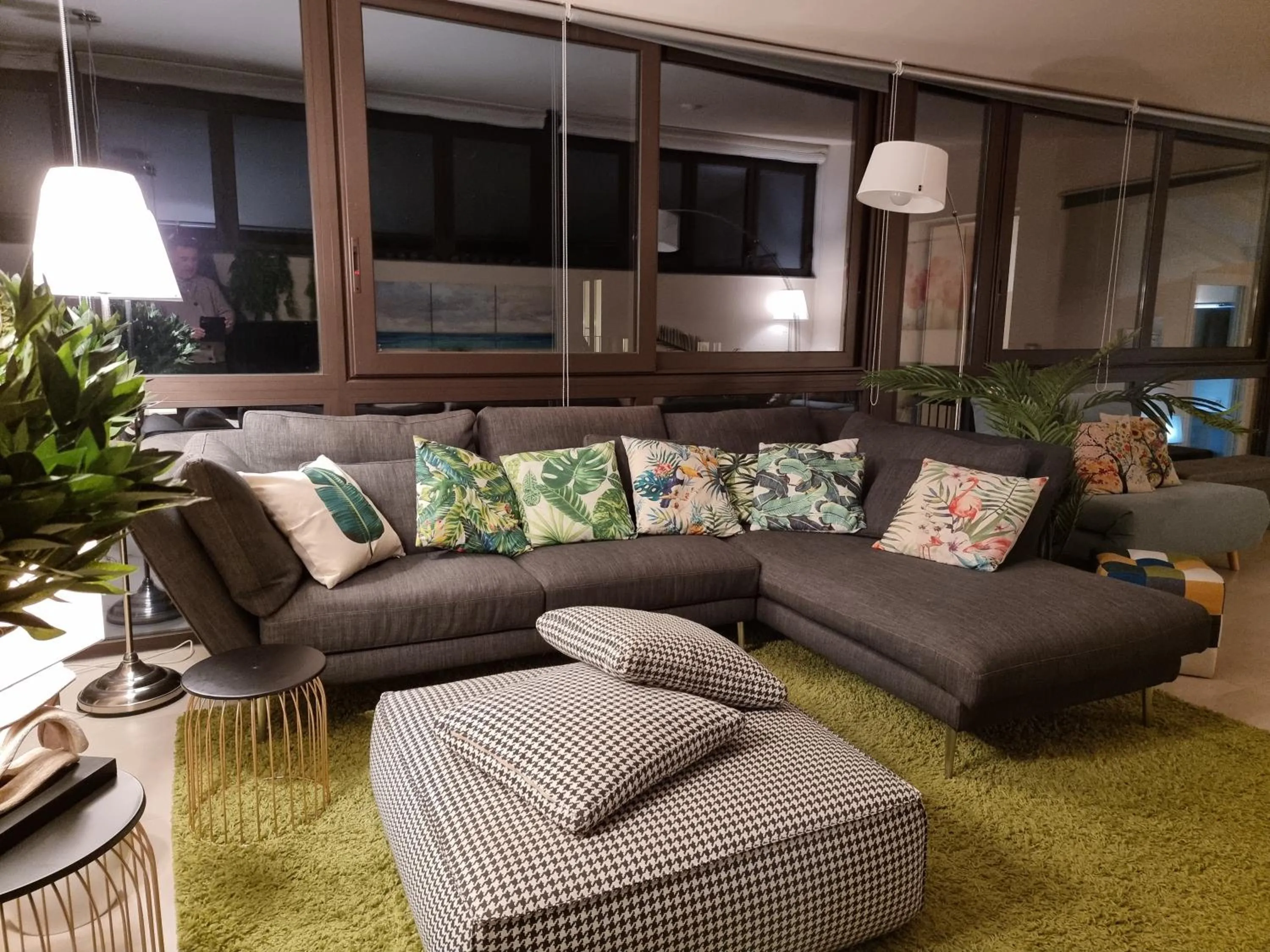 Living room in Luxury Panoramic Loft with heated pool near Catania, Taormina, the Sea and Mount Etna by SicilianRelaxingHomes