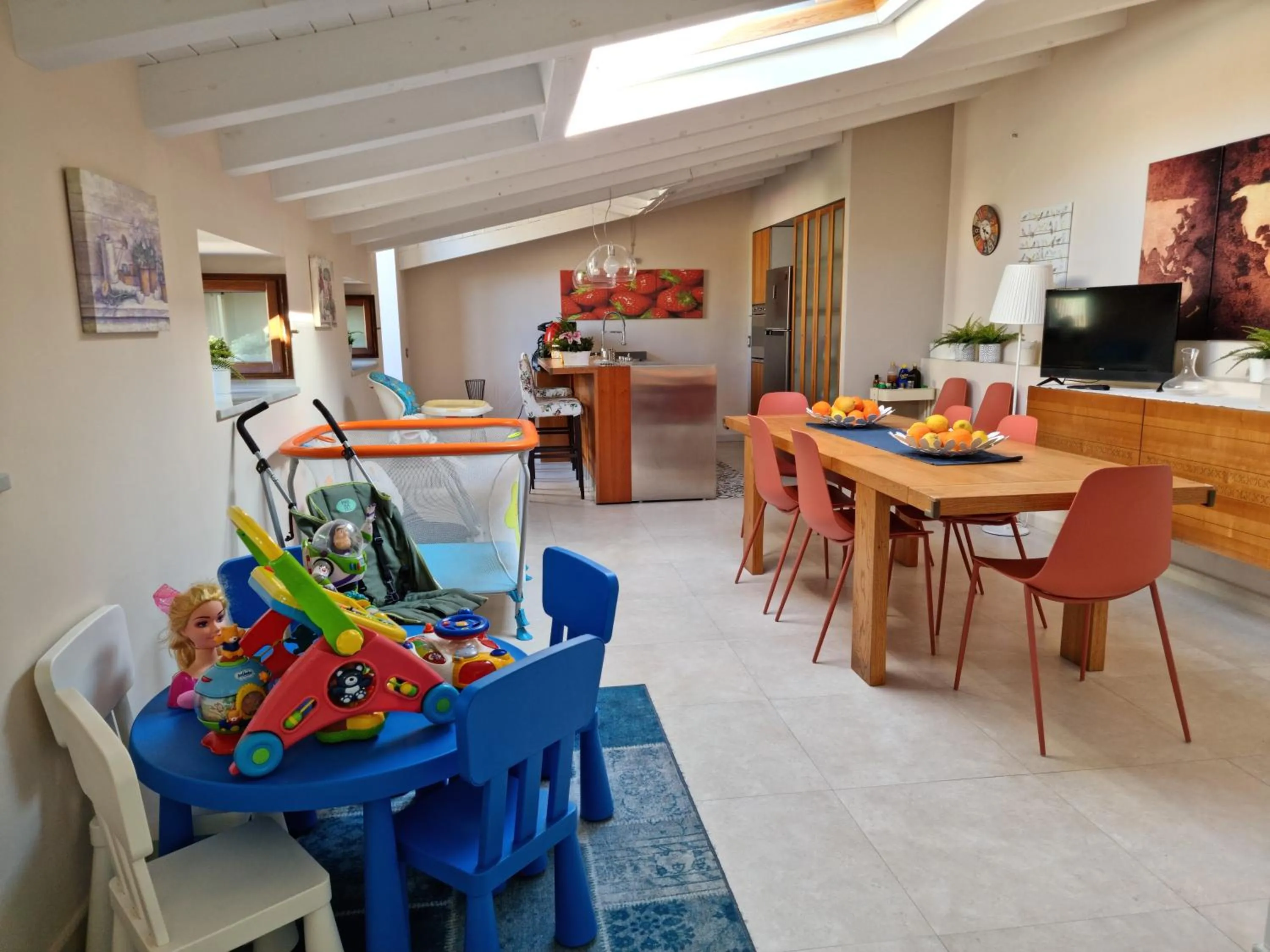 Children play ground in Luxury Panoramic Loft with heated pool near Catania, Taormina, the Sea and Mount Etna by SicilianRelaxingHomes