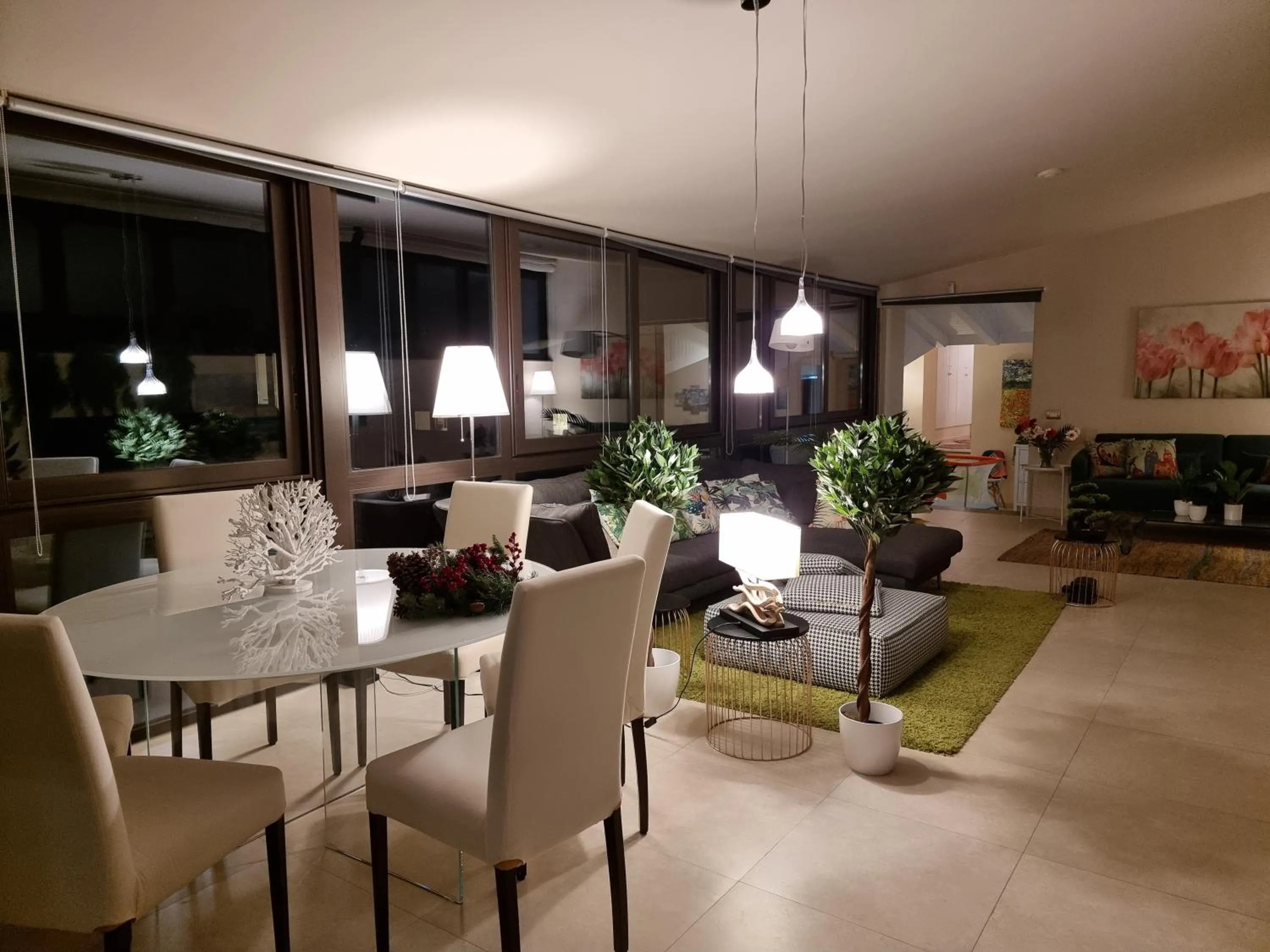 Living room in Luxury Panoramic Loft with heated pool near Catania, Taormina, the Sea and Mount Etna by SicilianRelaxingHomes