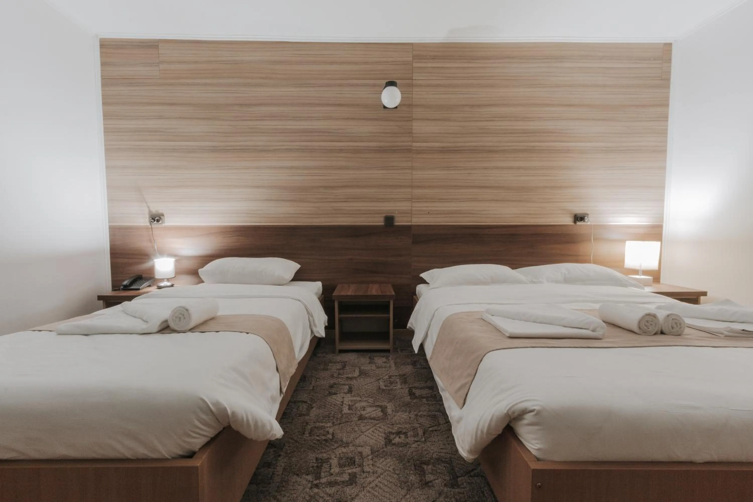 Bed in Hotel Apollo Central