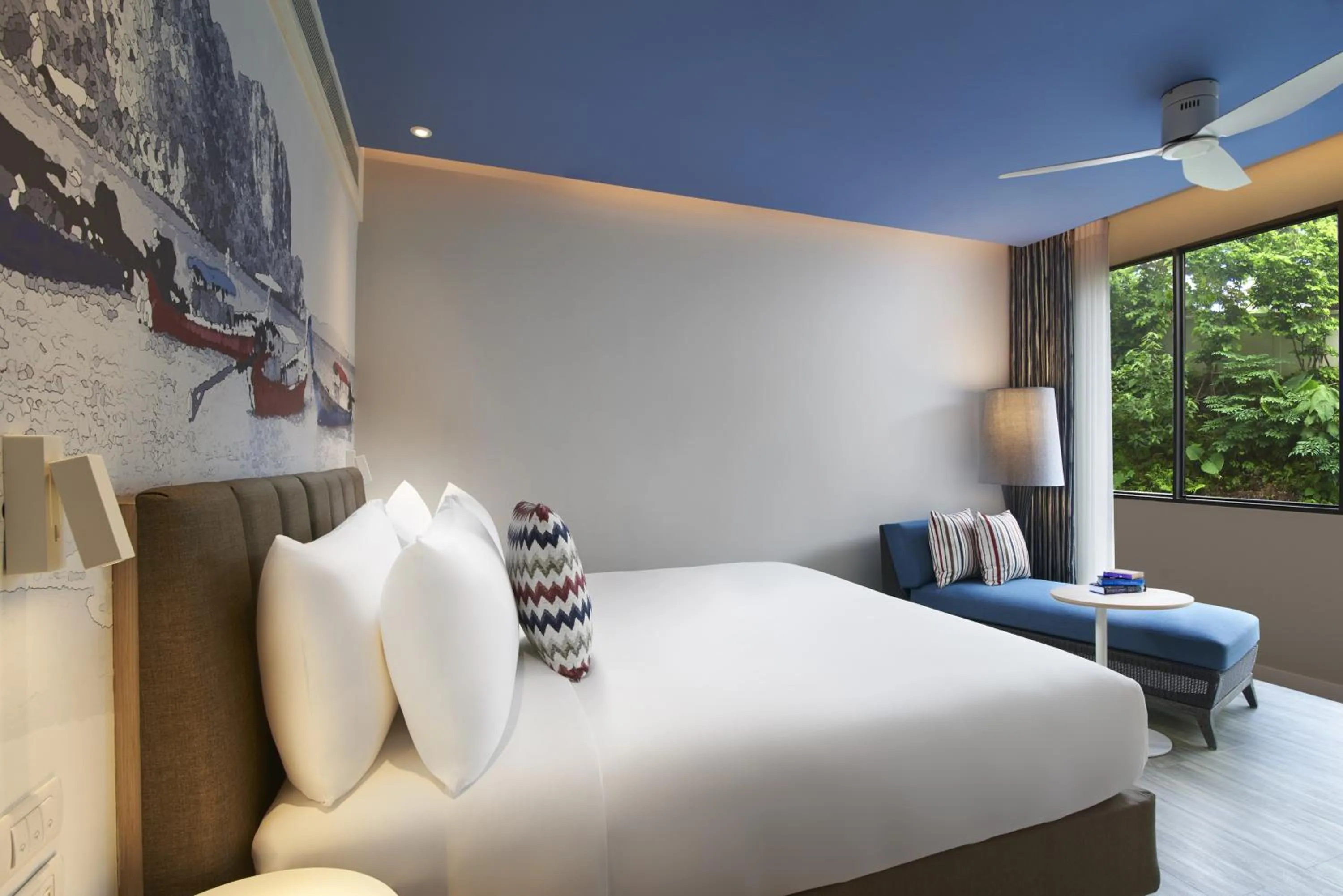 Bedroom, Bed in OZO Phuket