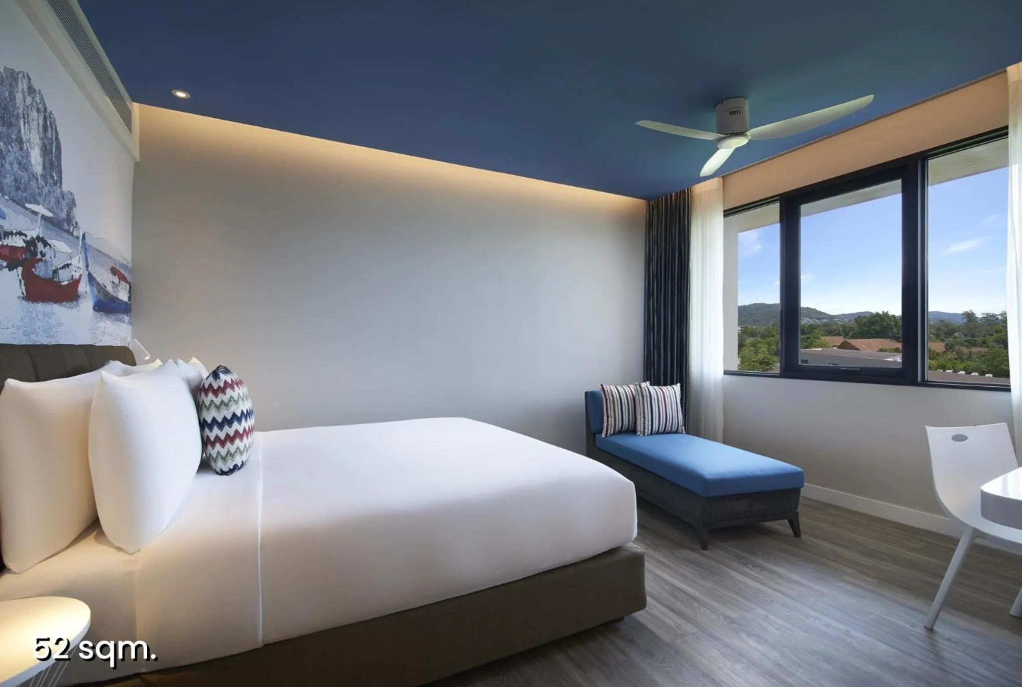 Bedroom, Bed in OZO Phuket