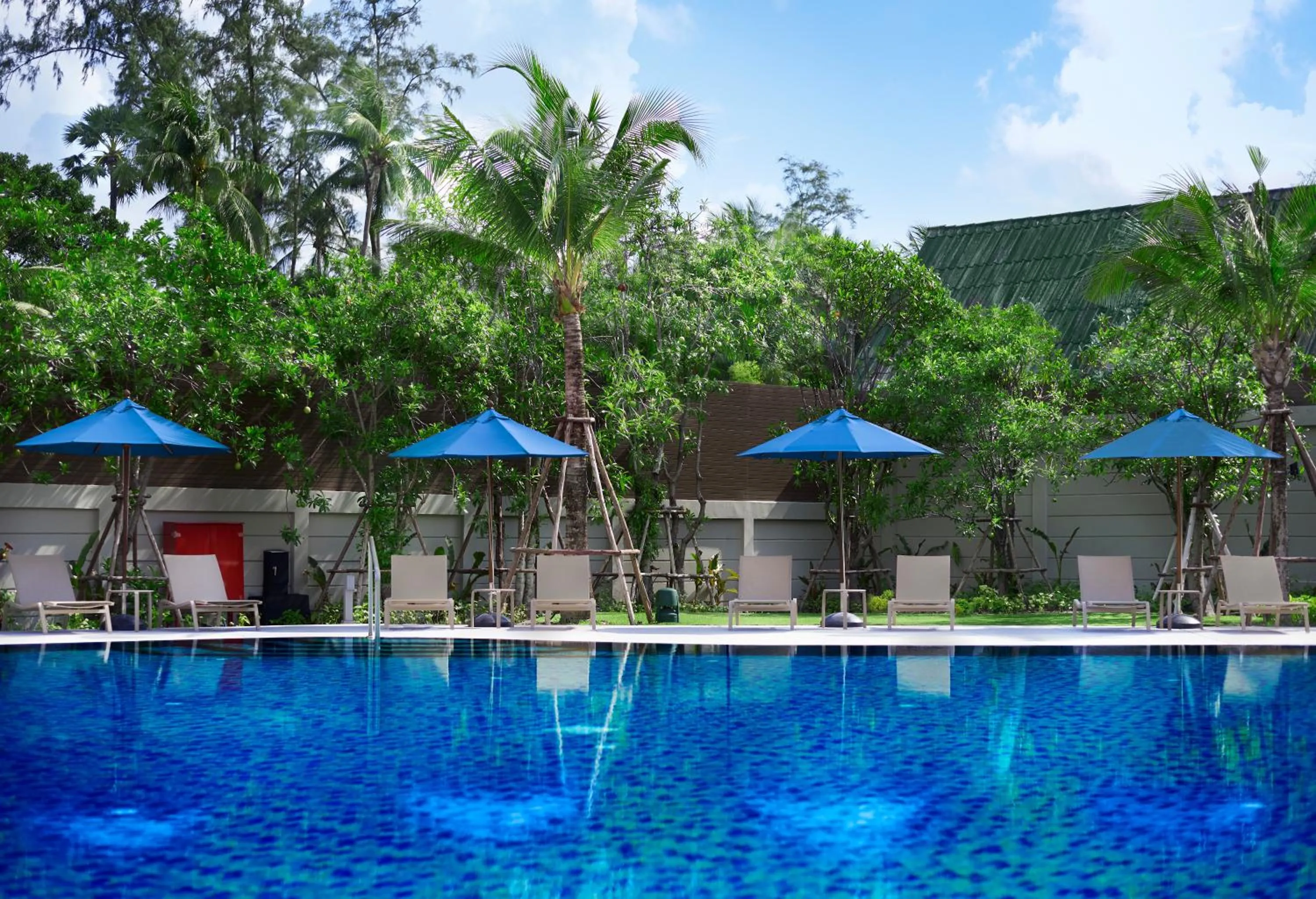 Swimming pool in OZO Phuket