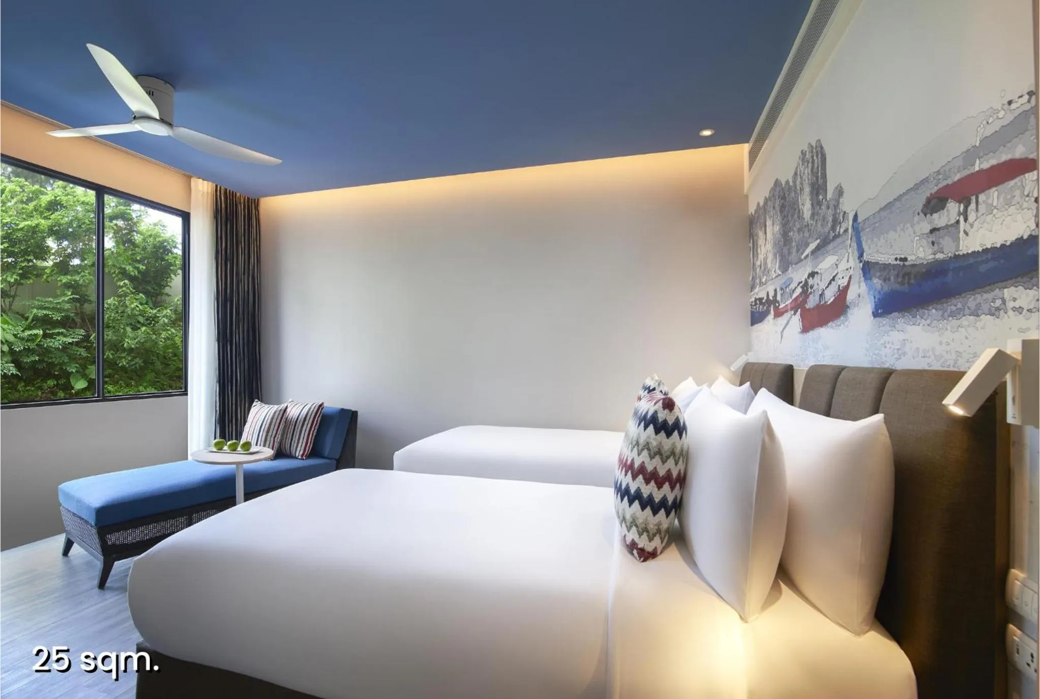 Bedroom, Bed in OZO Phuket
