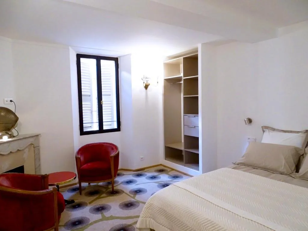 Bed in Demeure d'hôtes Le Rocher