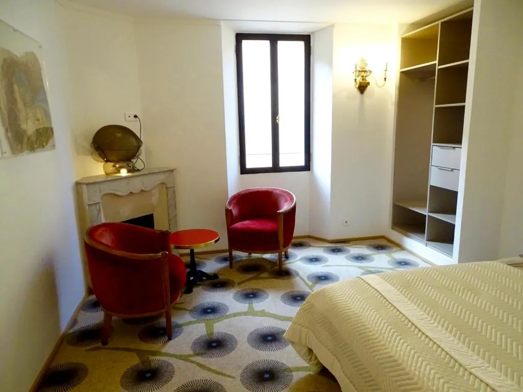 Bed in Demeure d'hôtes Le Rocher