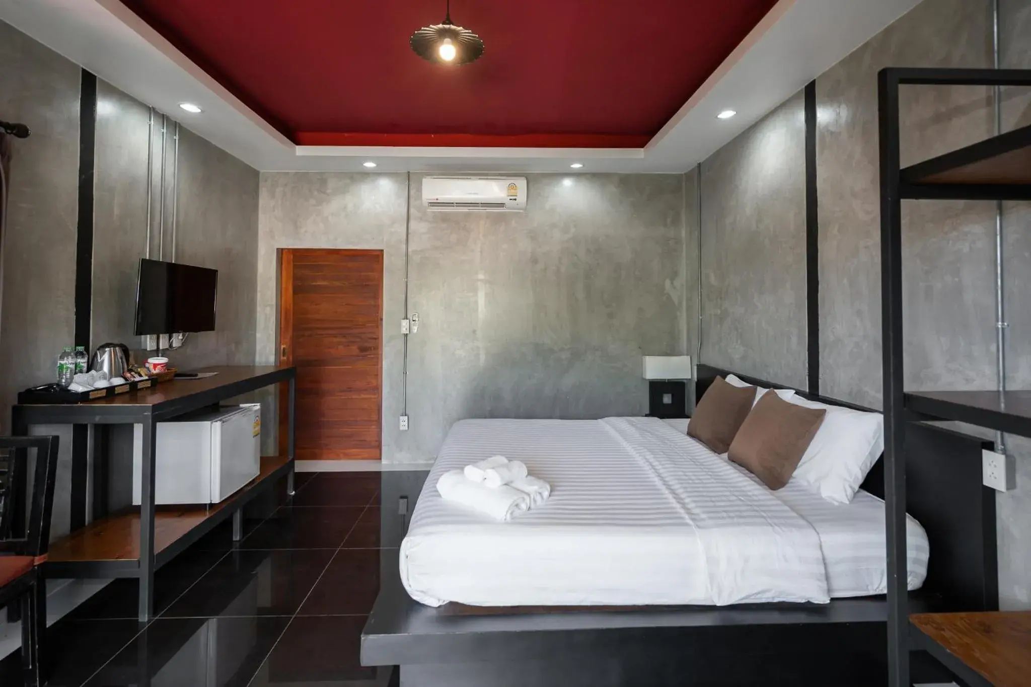 Bed in The Loft Panwa Resort Bed in The Loft Panwa Resort