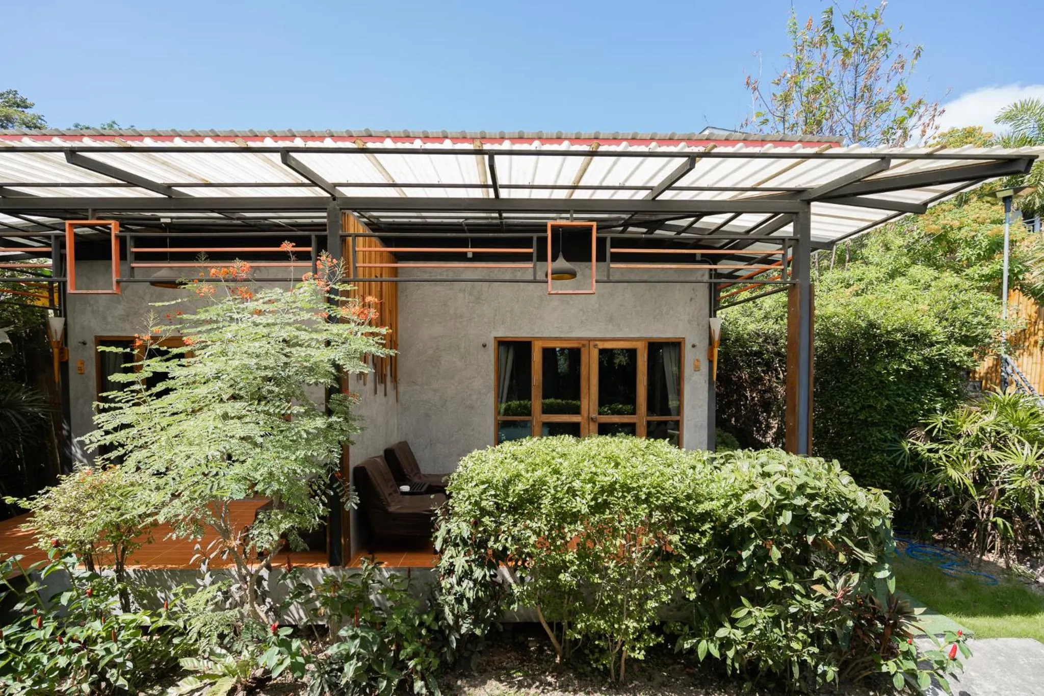 Garden in The Loft Panwa Resort