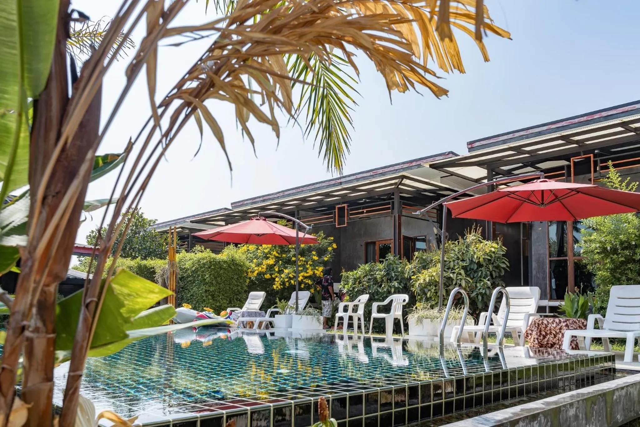 Swimming pool in The Loft Panwa Resort