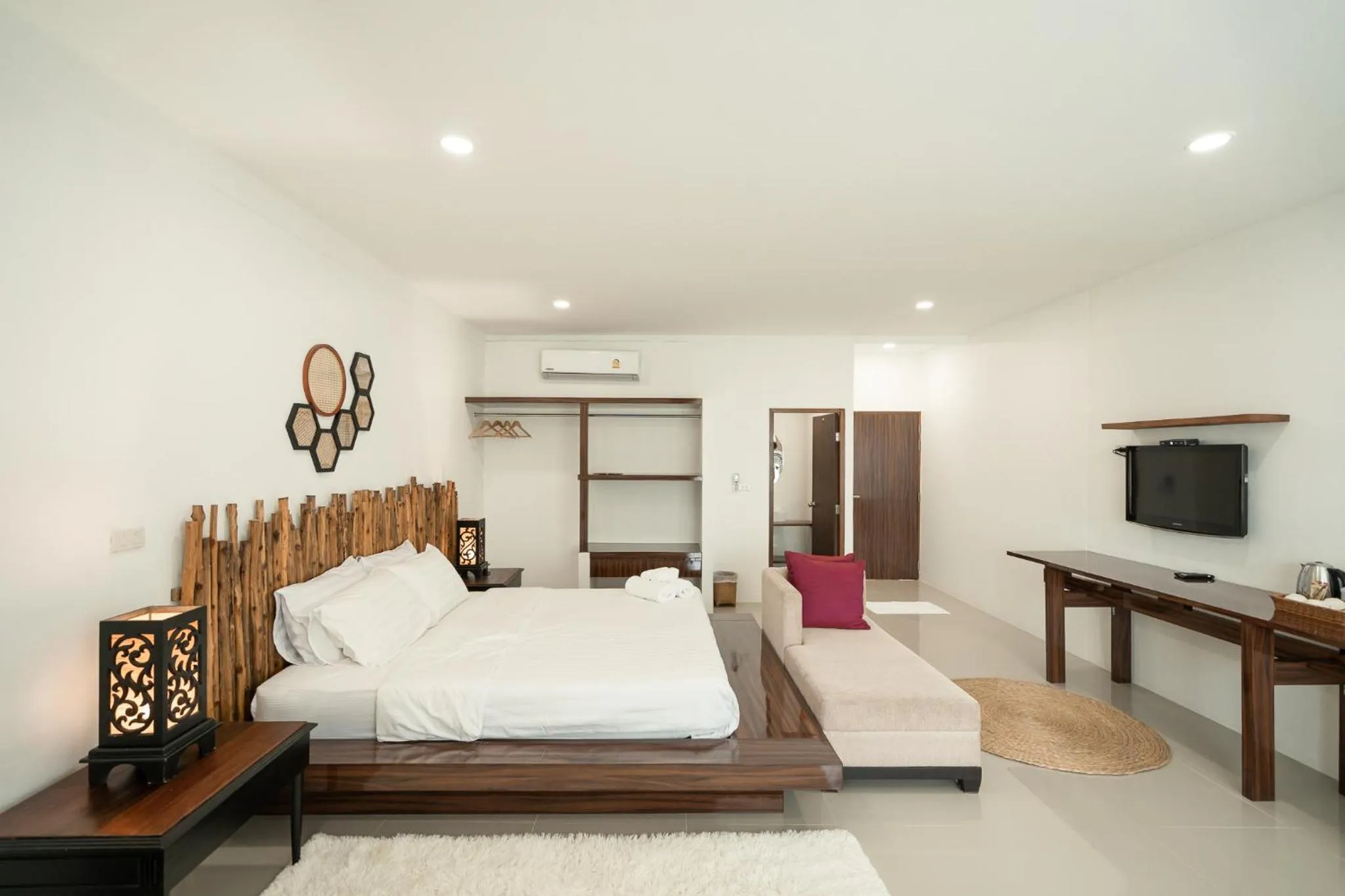 Photo of the whole room, Bed in The Loft Panwa Resort