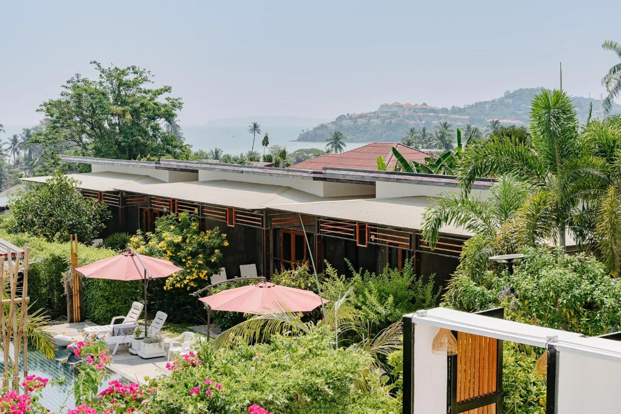 Garden view in The Loft Panwa Resort