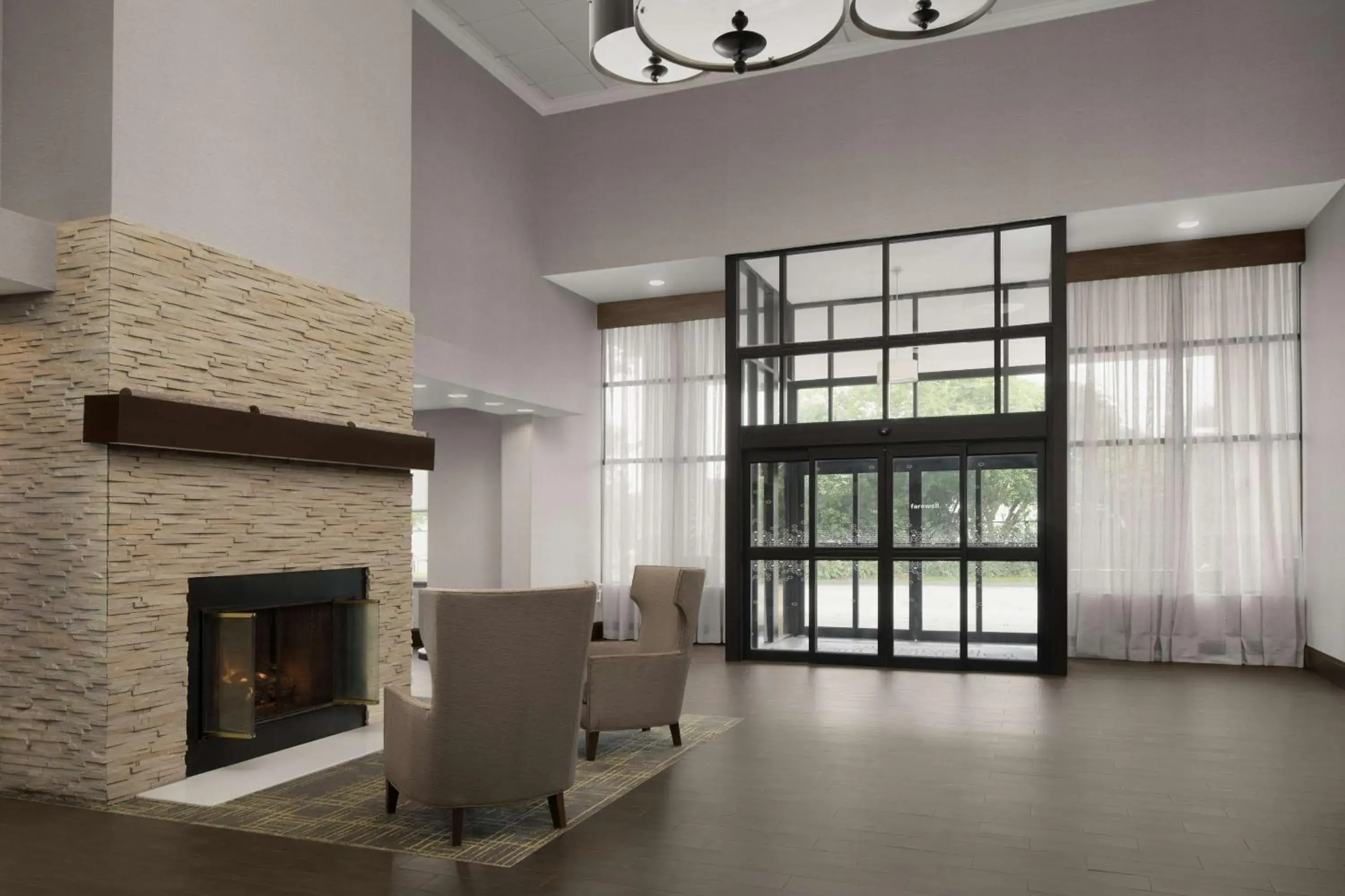 Lobby or reception in Hampton Inn Haverhill Lobby or reception in Hampton Inn Haverhill