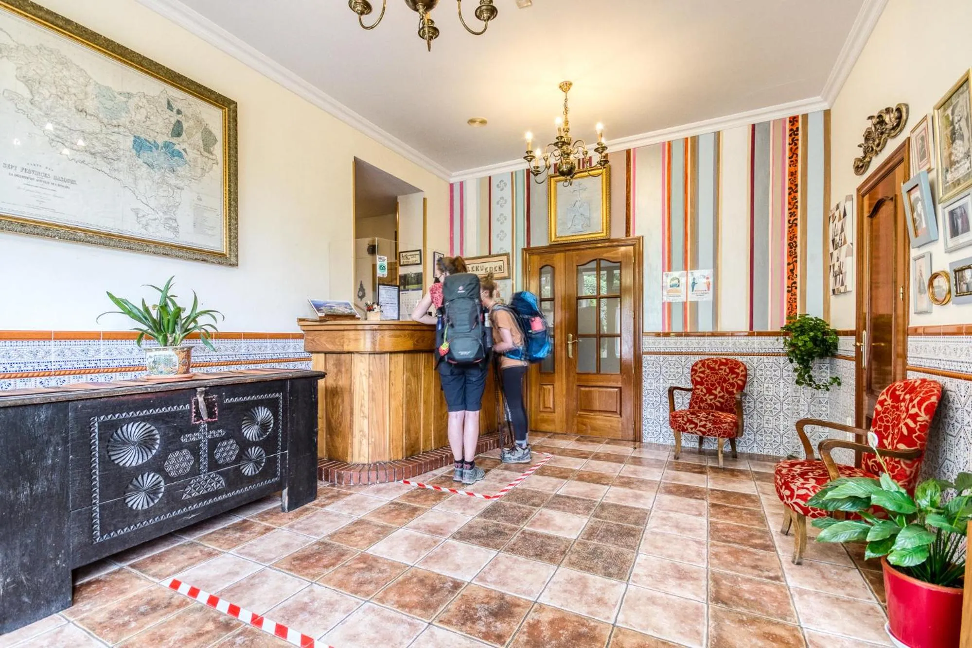 Lobby or reception in Hotel Leku Eder