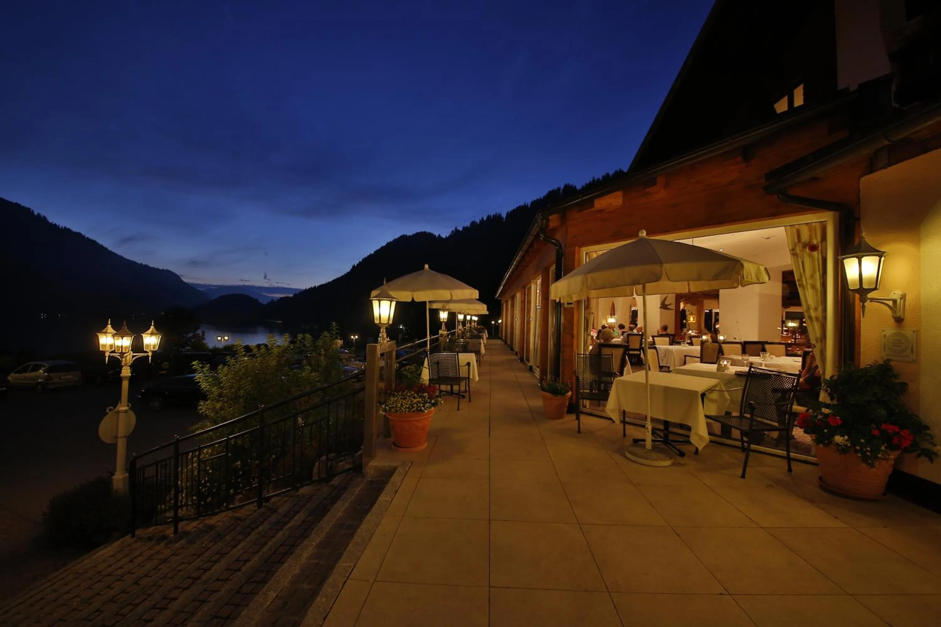 Patio in Romantik Resort & SPA Der Laterndl Hof