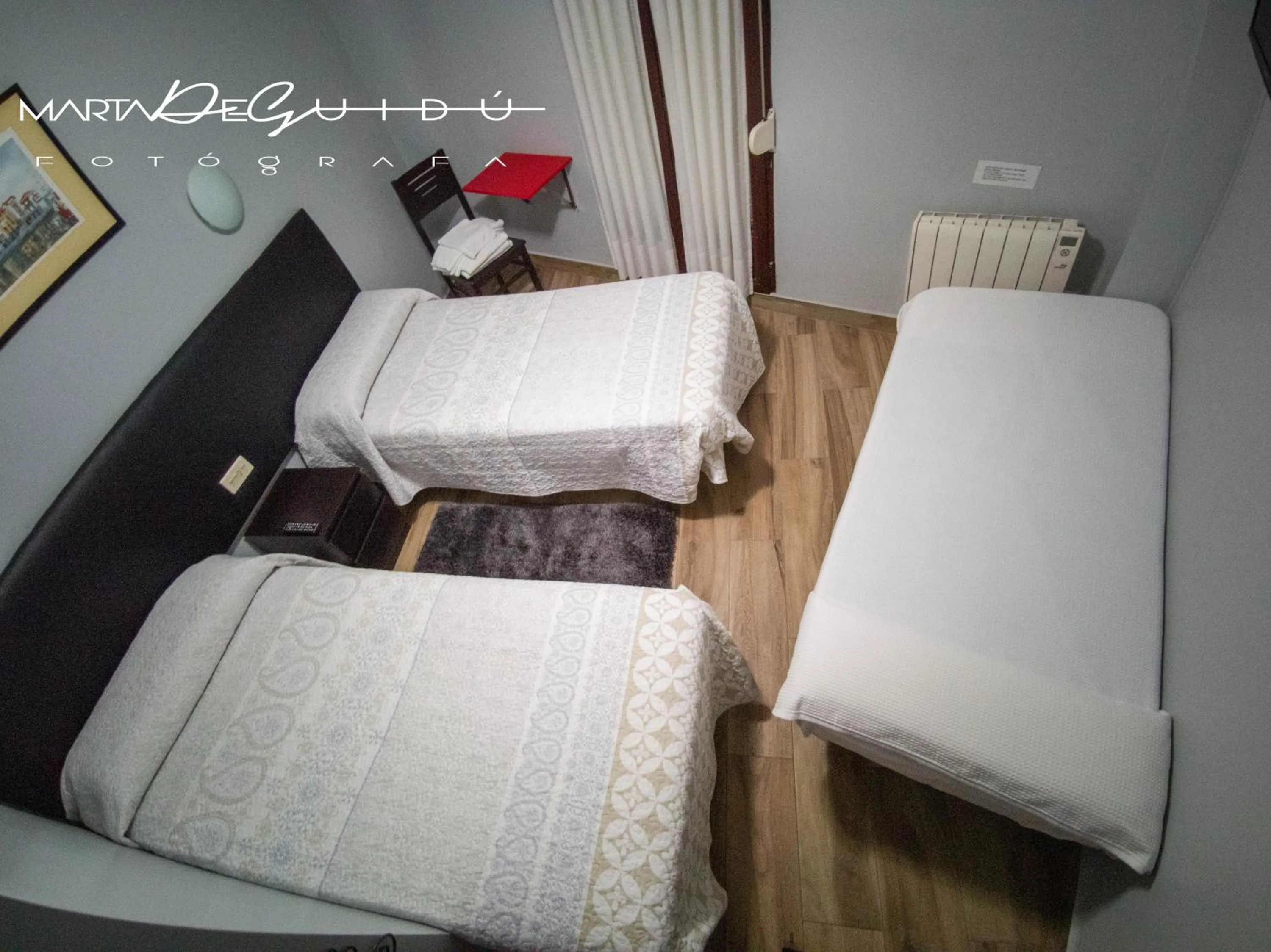 Bed in Pensión La Mar