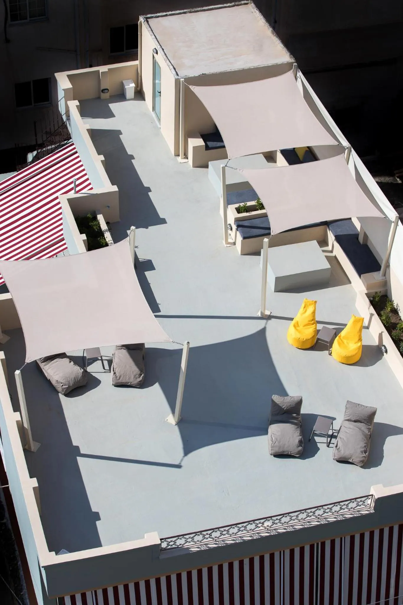 Bird's eye view in K8 Athens