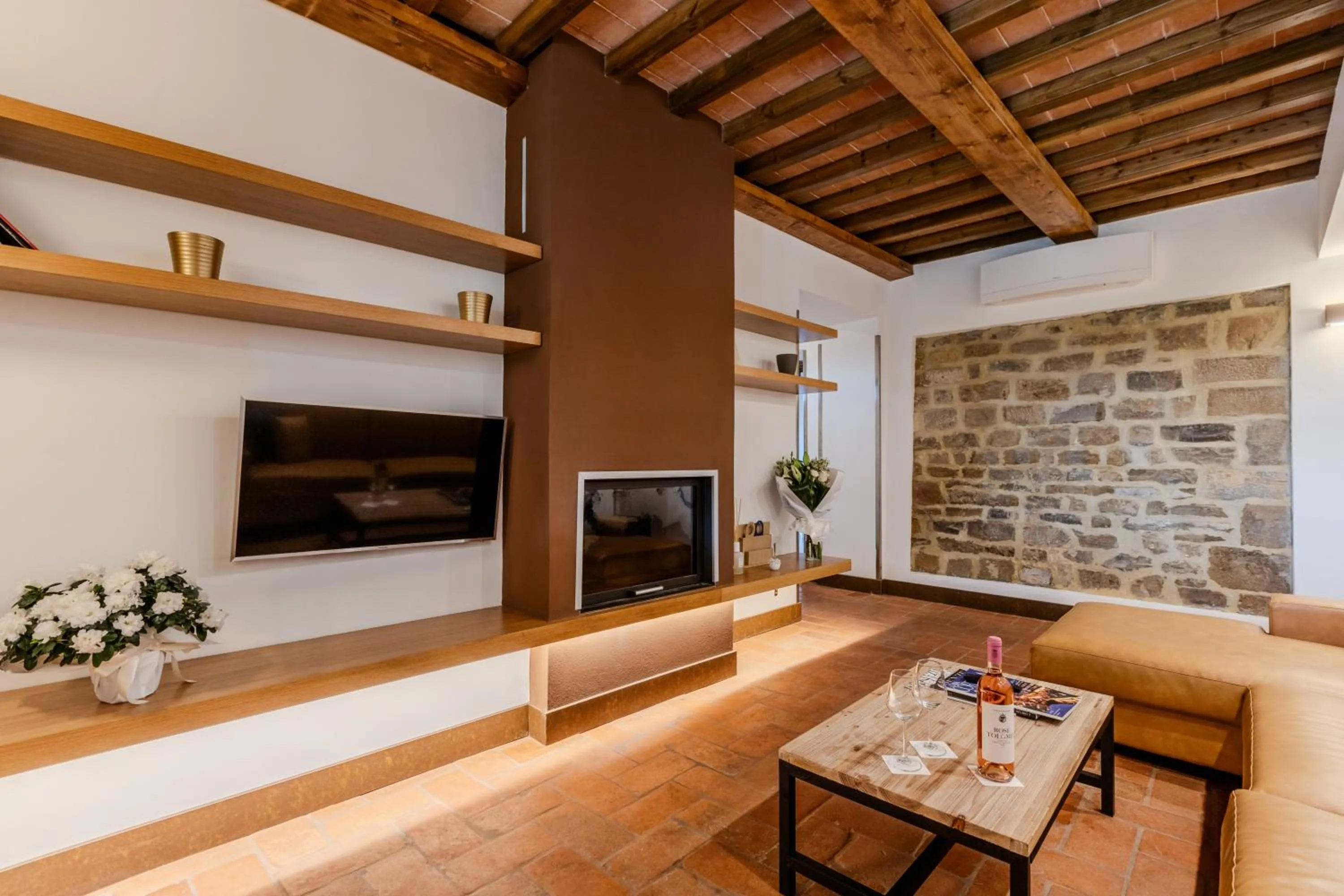 Living room in Villa Tolomei Hotel & Resort