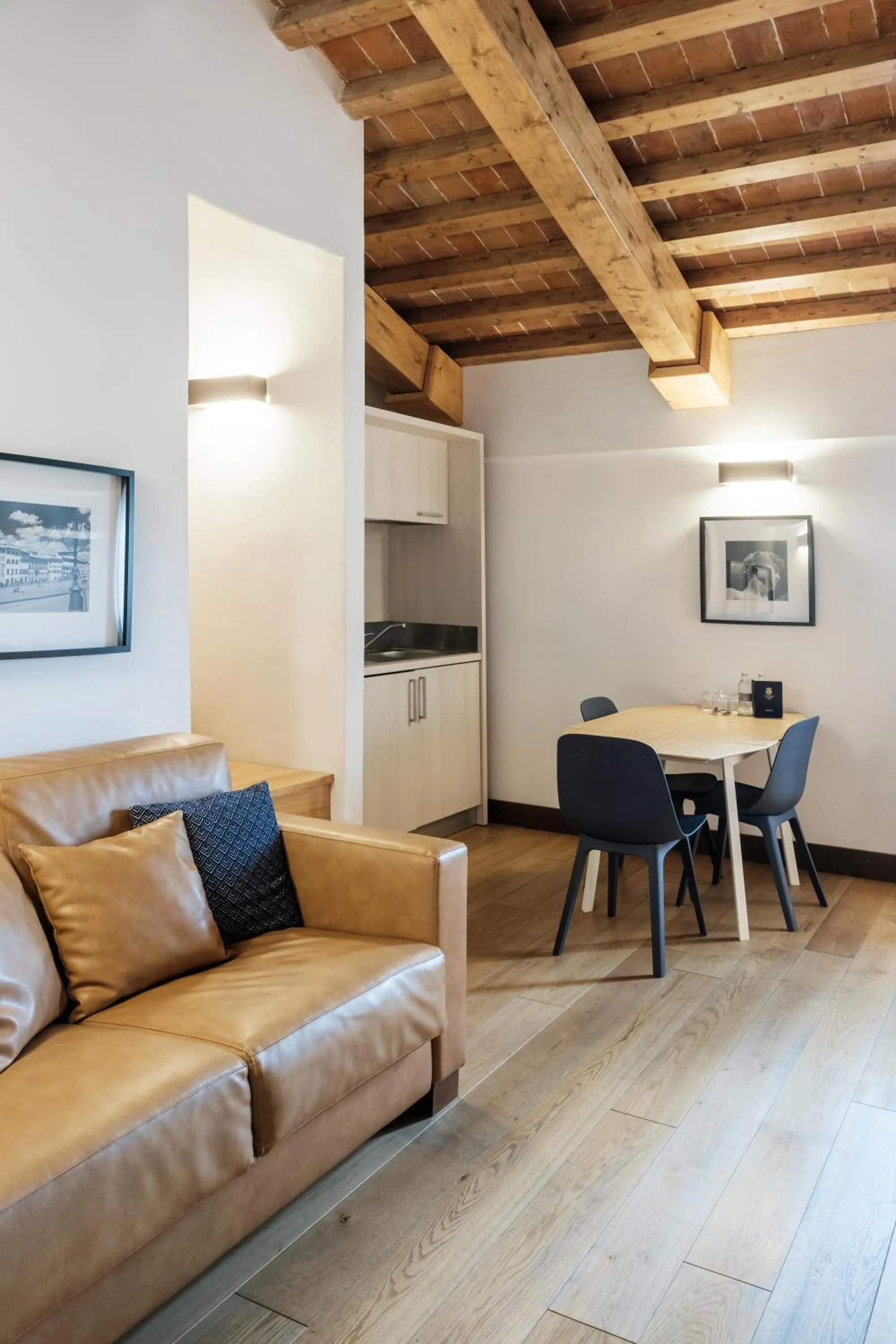 Kitchen or kitchenette in Villa Tolomei Hotel & Resort